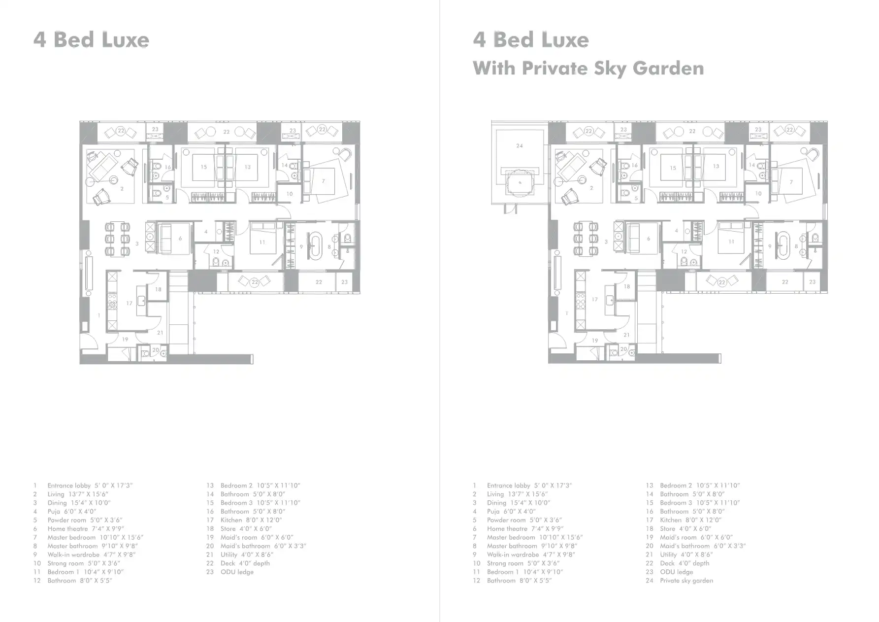 The Evoq Floor Plans & Layout