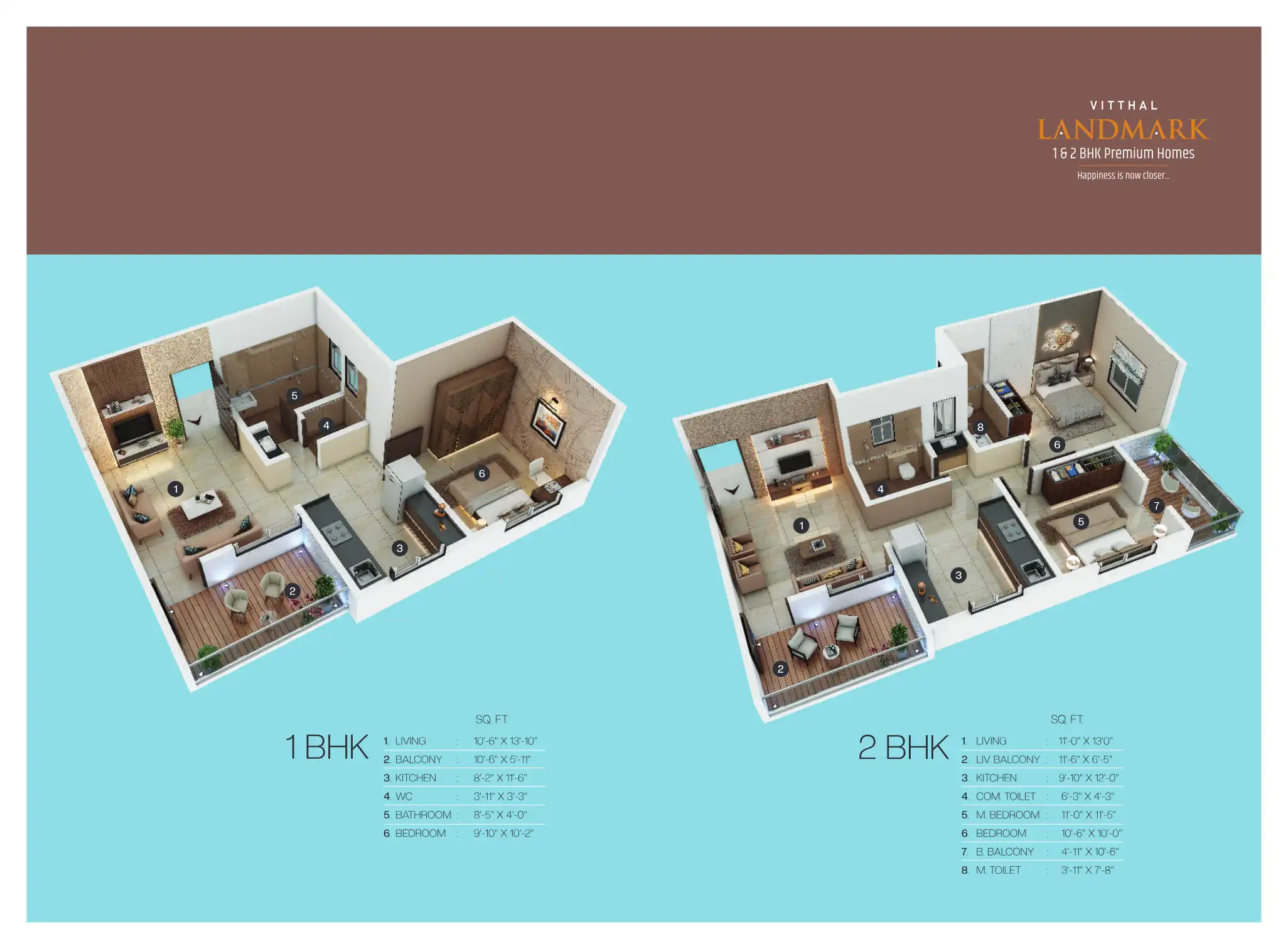 Vitthal Landmark Floor Plans & Layout