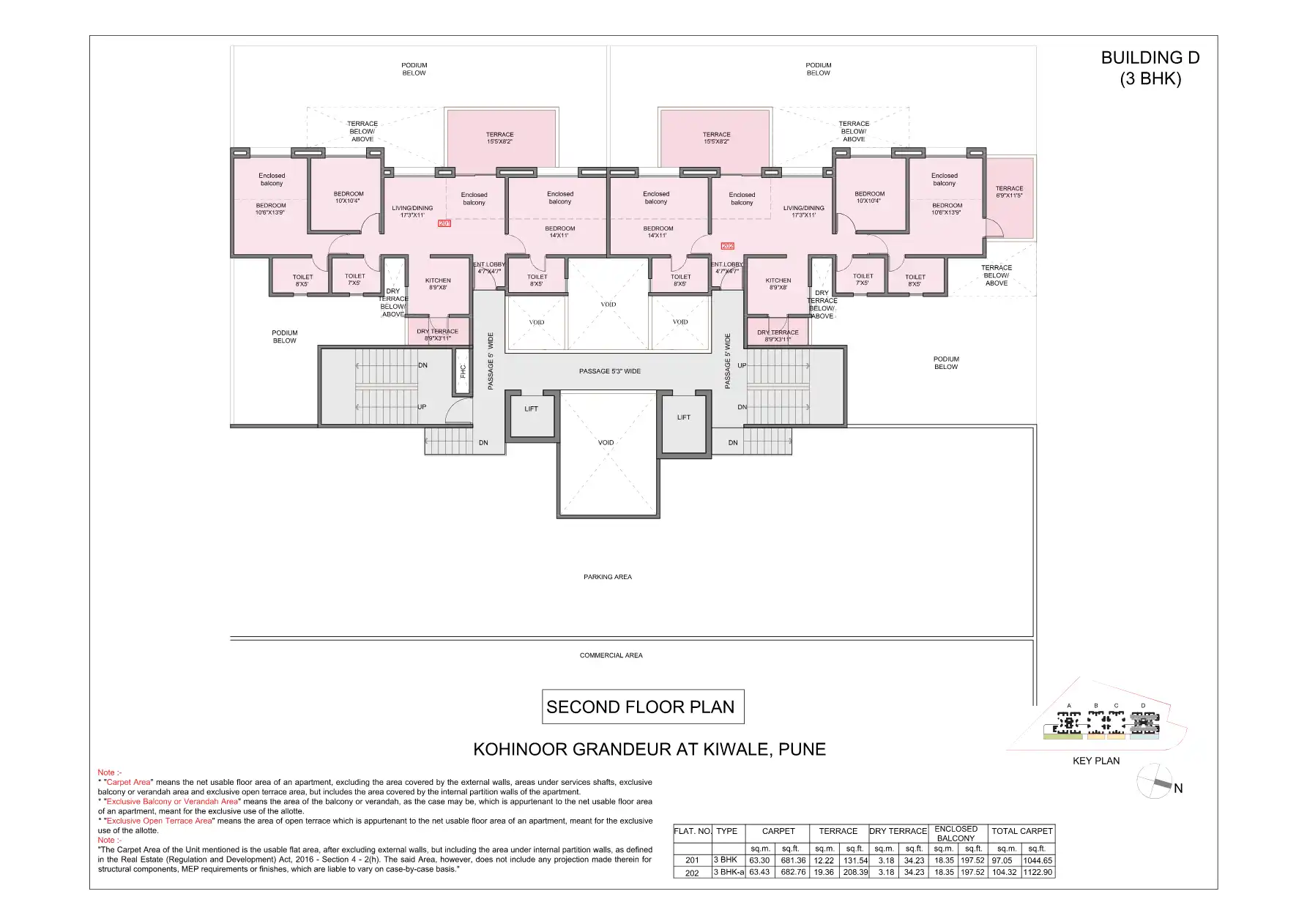 Kohinoor Grandeur Floor Plans & Layout