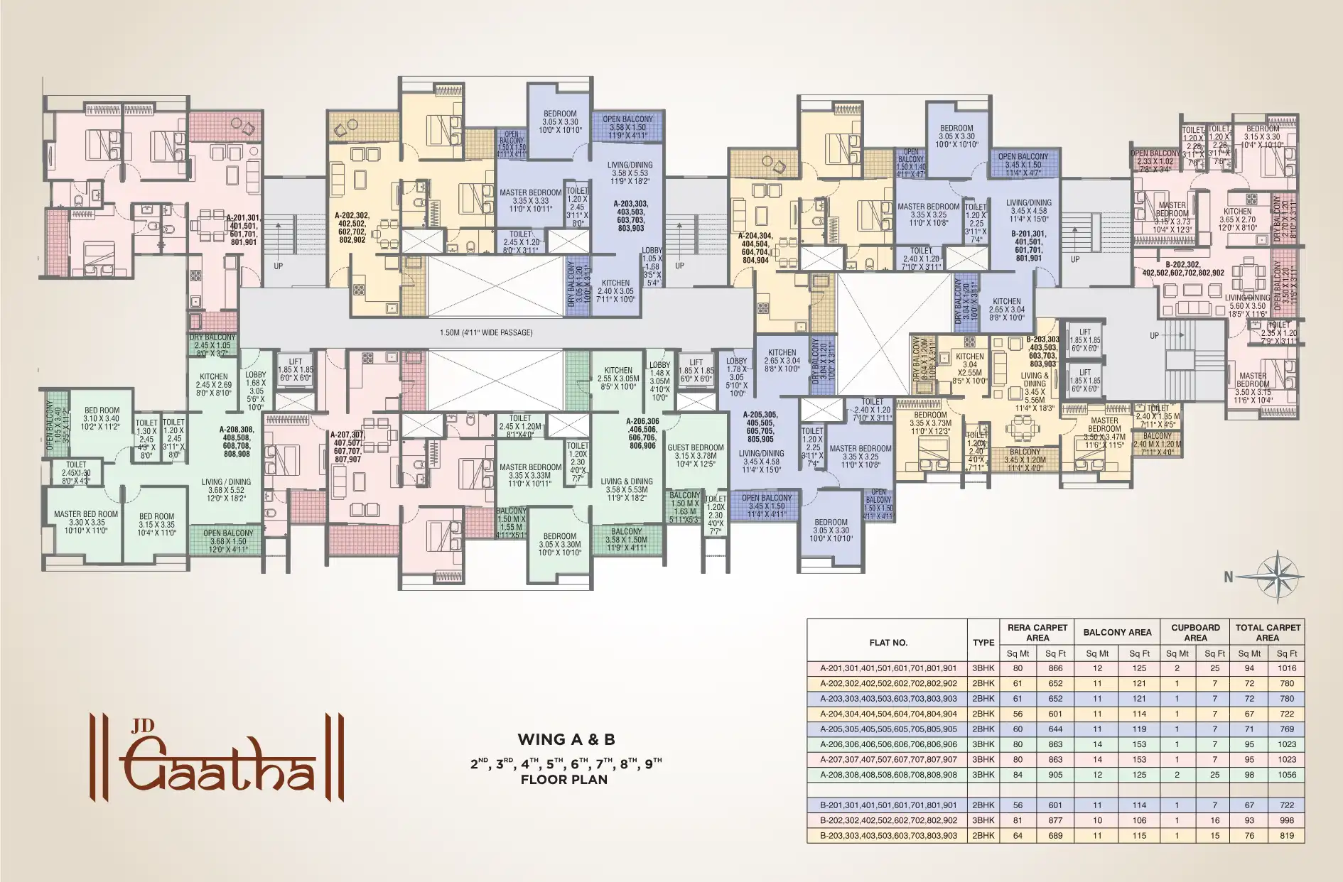 JD Gaatha Floor Plans & Layout