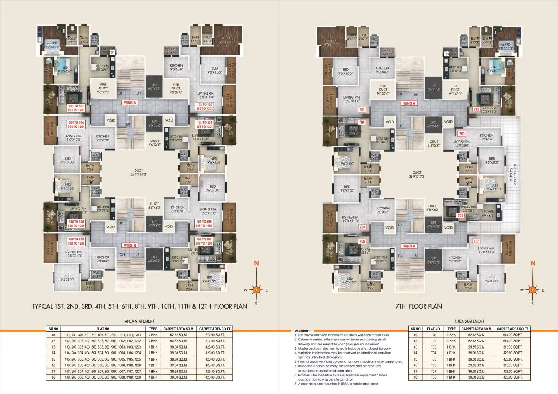 Panchratna Hills Floor Plans & Layout