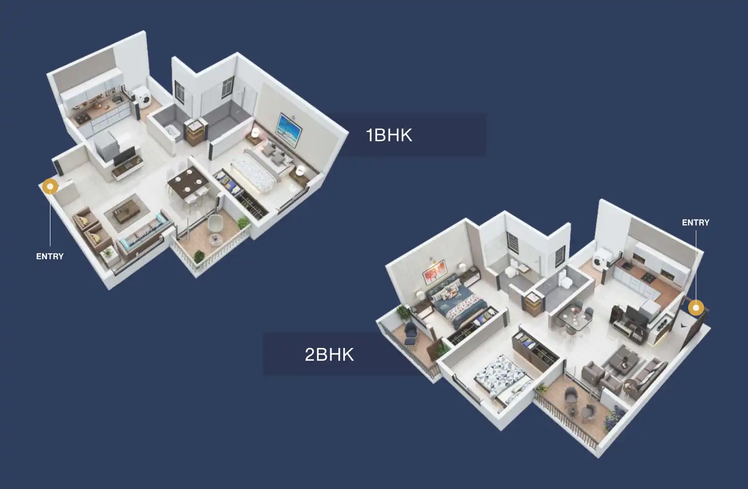Akshay Landmark Floor Plans & Layout