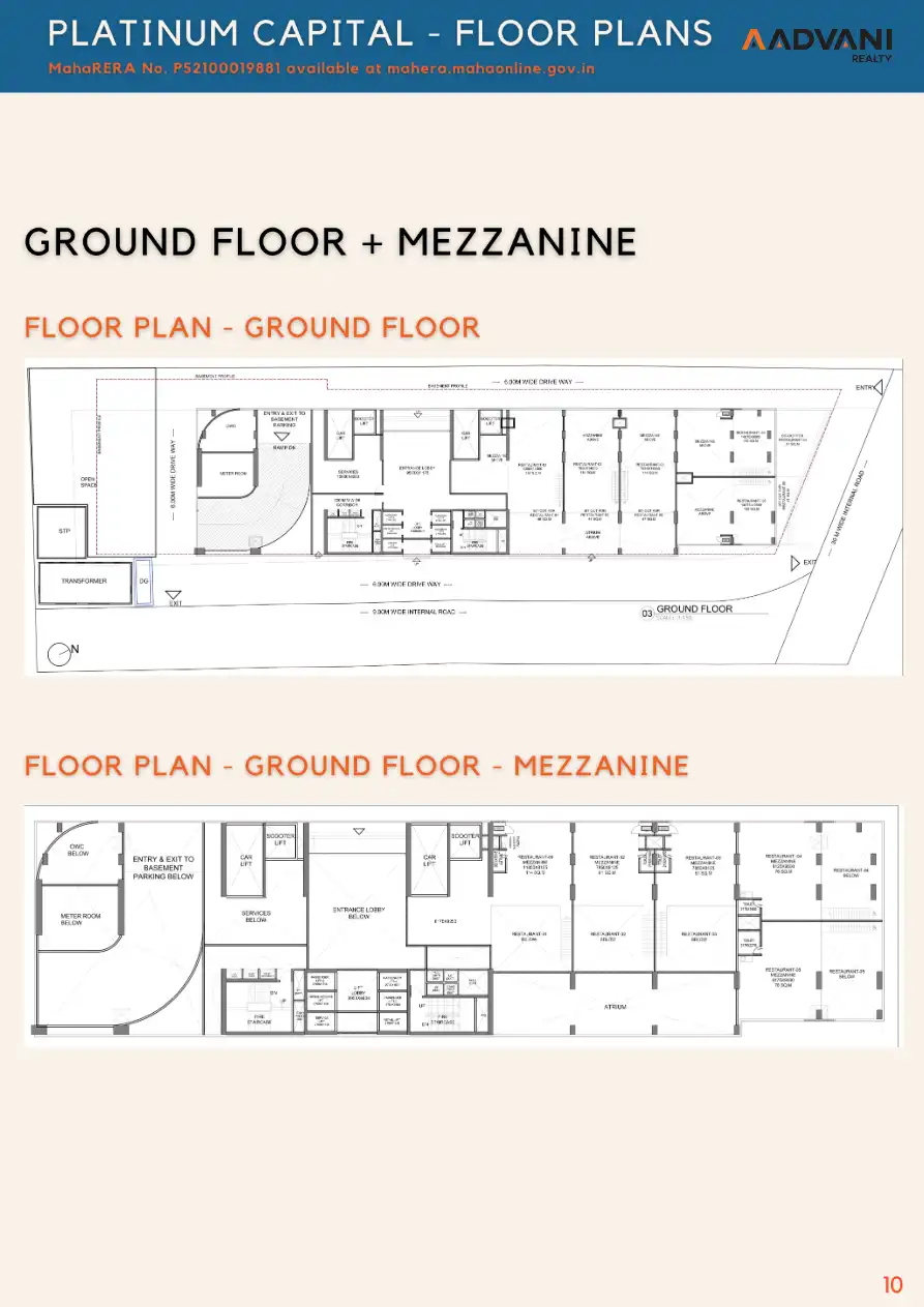 North East Business Capital Floor Plans & Layout