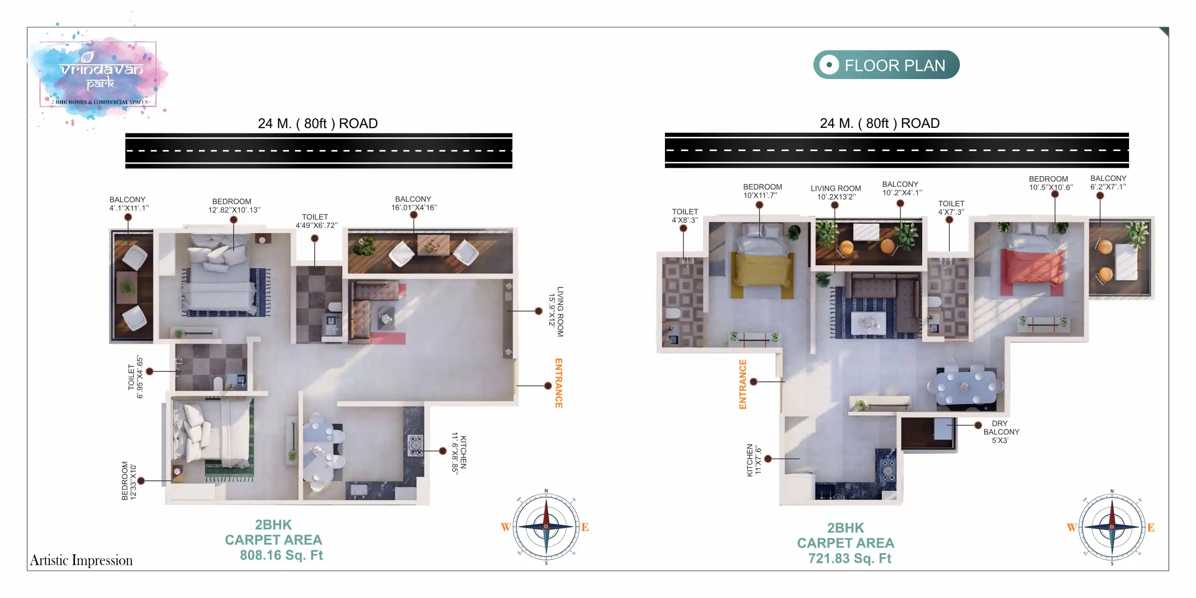 Vrundavan Park Floor Plans & Layout