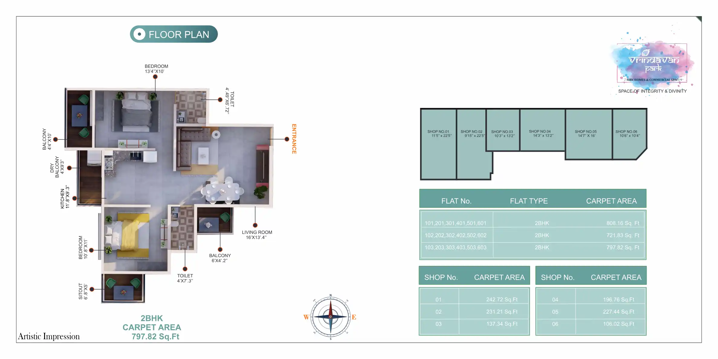Vrundavan Park Floor Plans & Layout
