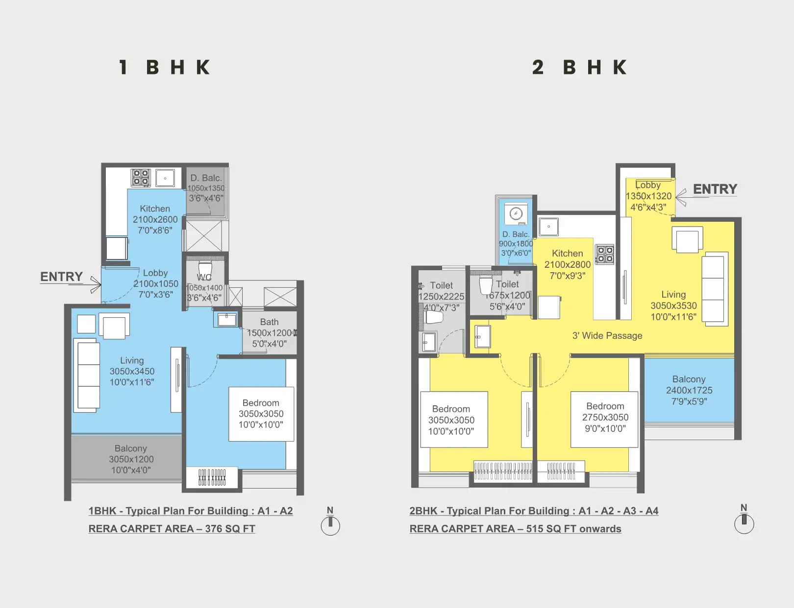 18 Nests Floor Plans & Layout