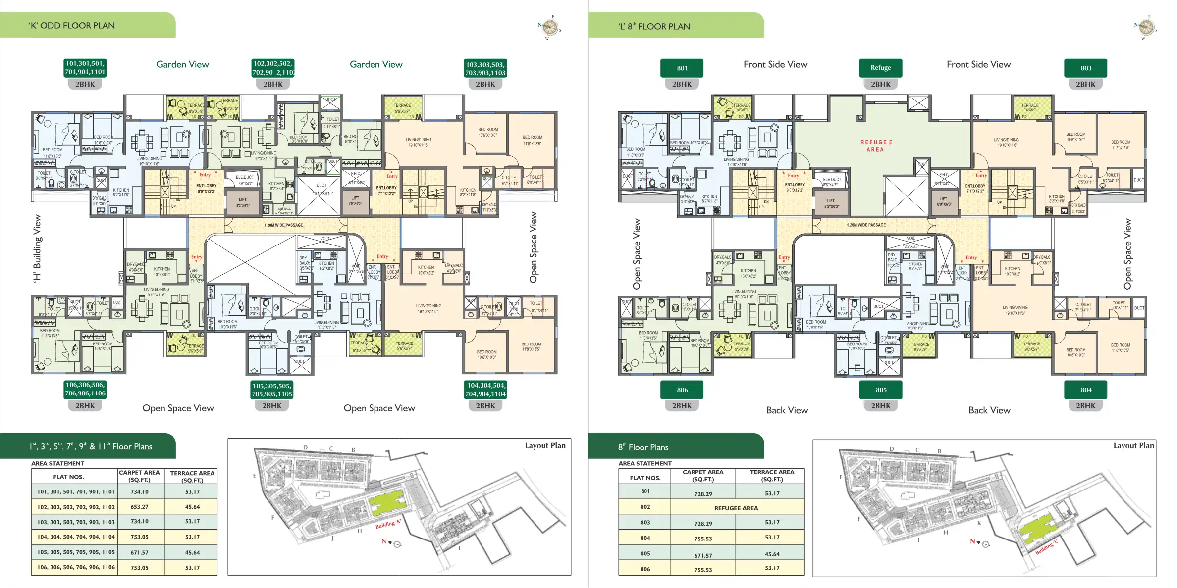 Trimurti Spaces Floor Plans & Layout