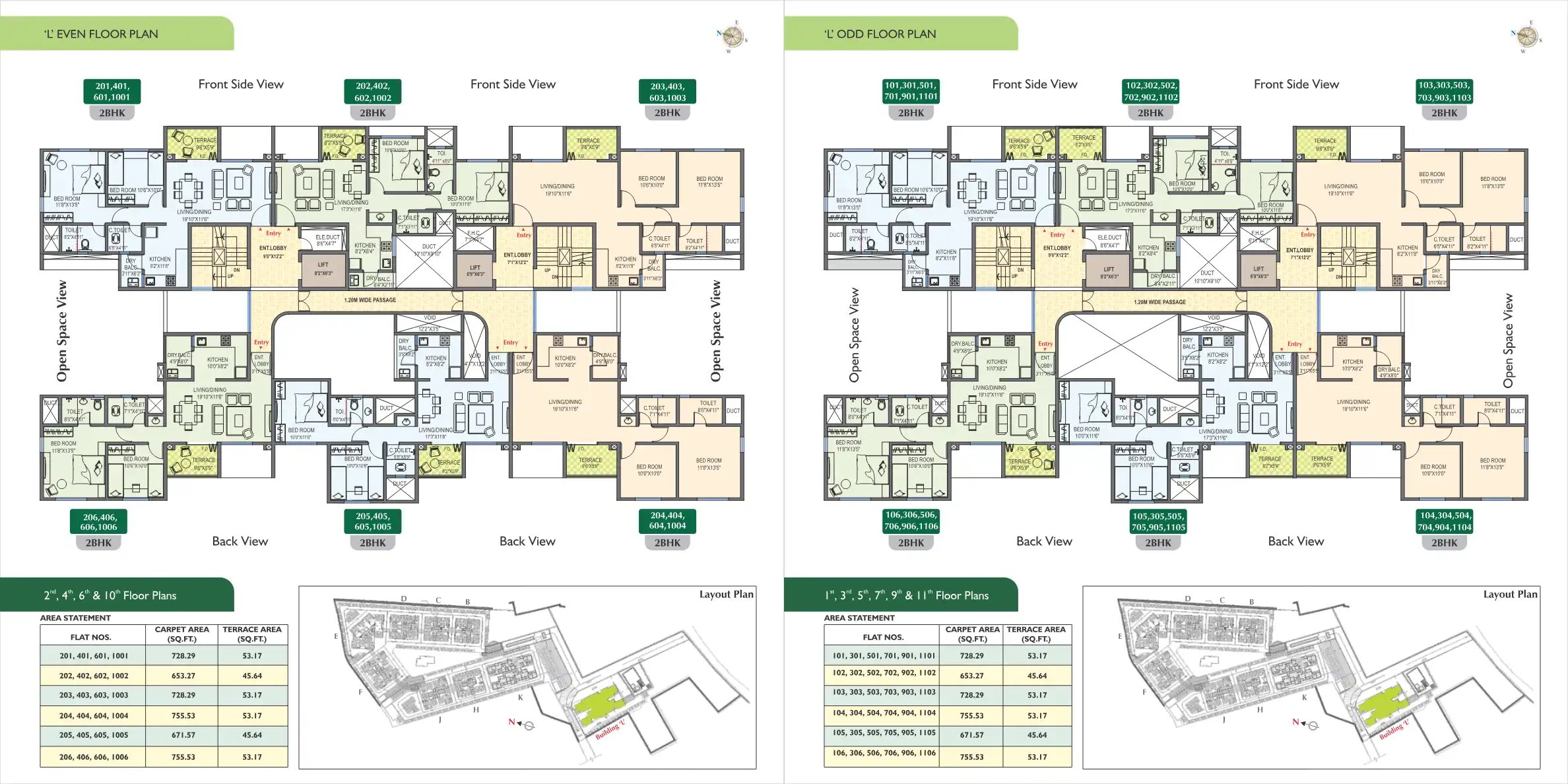 Trimurti Spaces Floor Plans & Layout