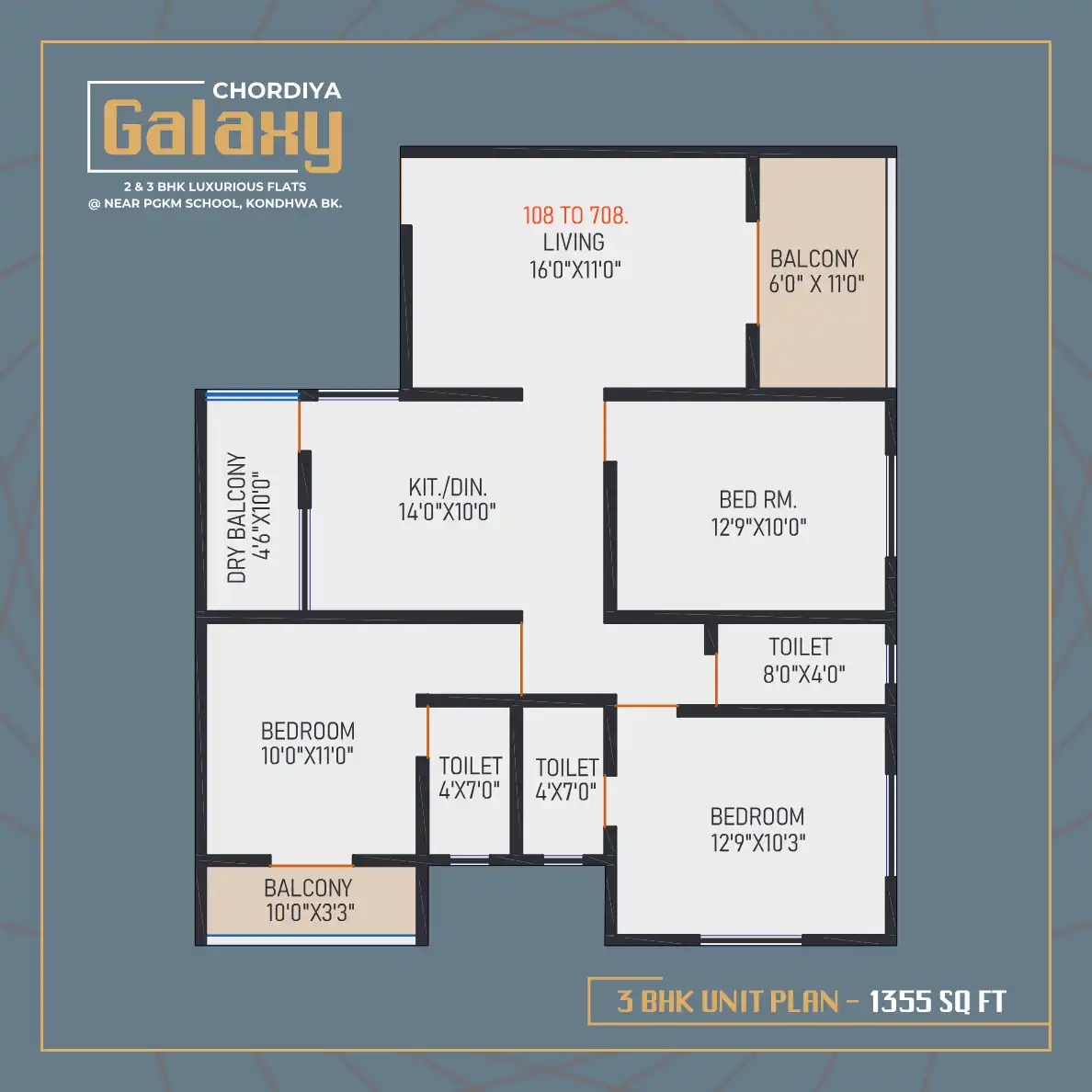 Chordiya Corner Floor Plans & Layout