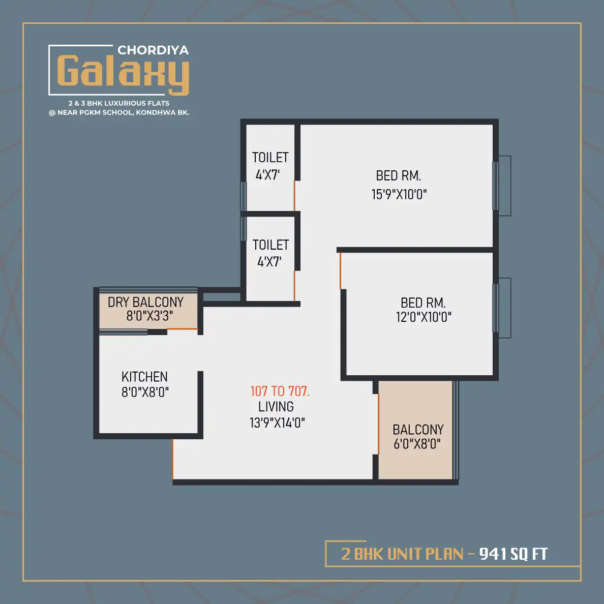Chordiya Corner Floor Plans & Layout