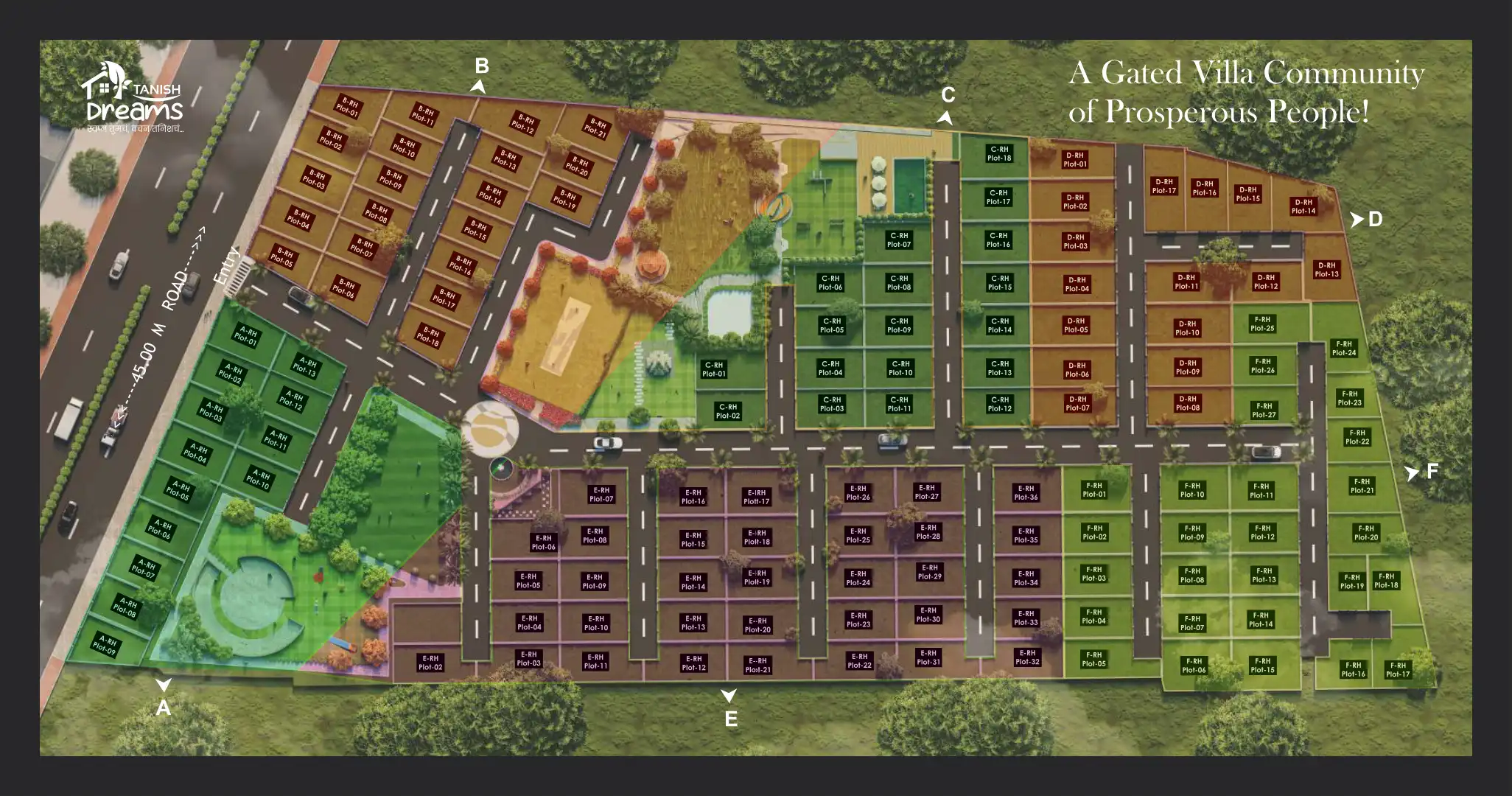 Tanish Dreams C Floor Plans & Layout