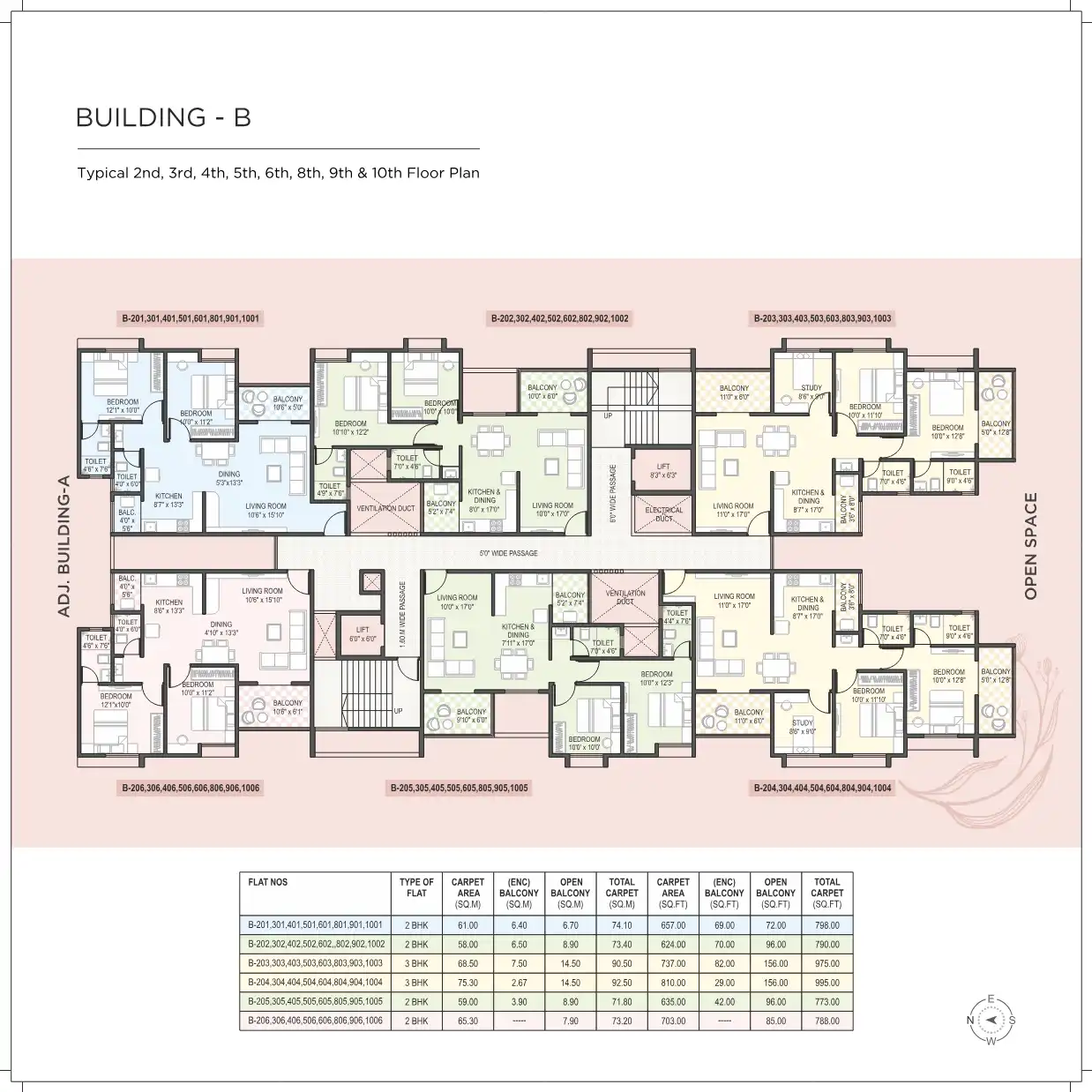 Yashada Florenza Floor Plans & Layout