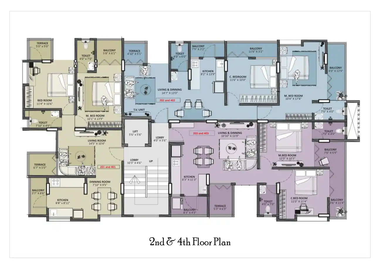 Suman Renaissance Floor Plans & Layout