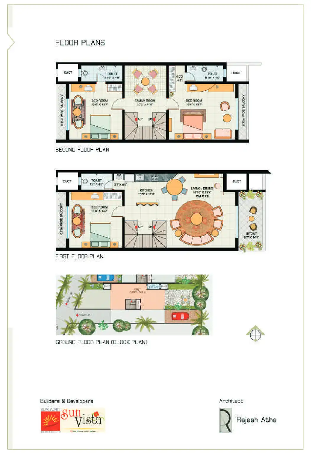 Sun Vista Floor Plans & Layout