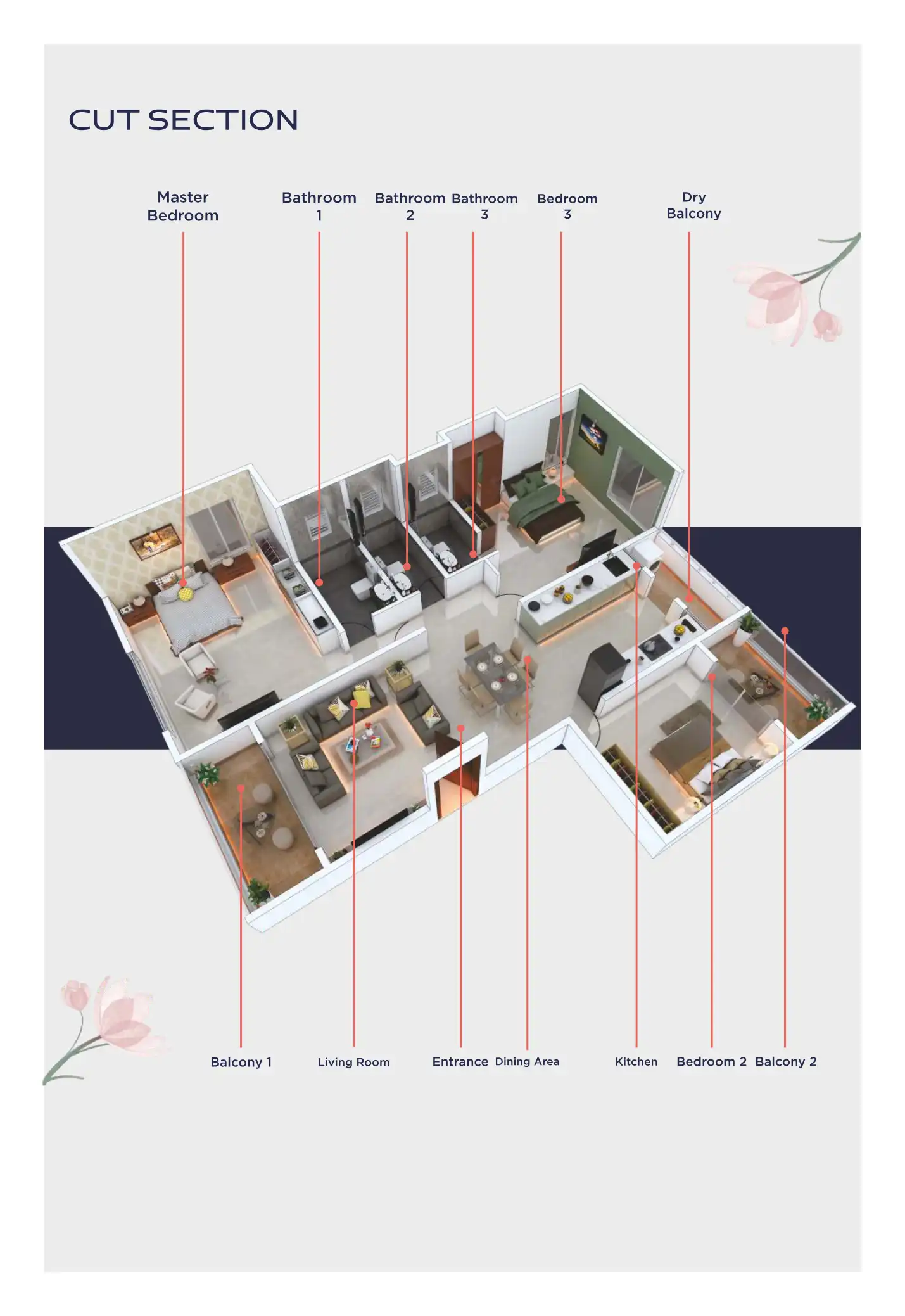 Prime Serenity Floor Plans & Layout