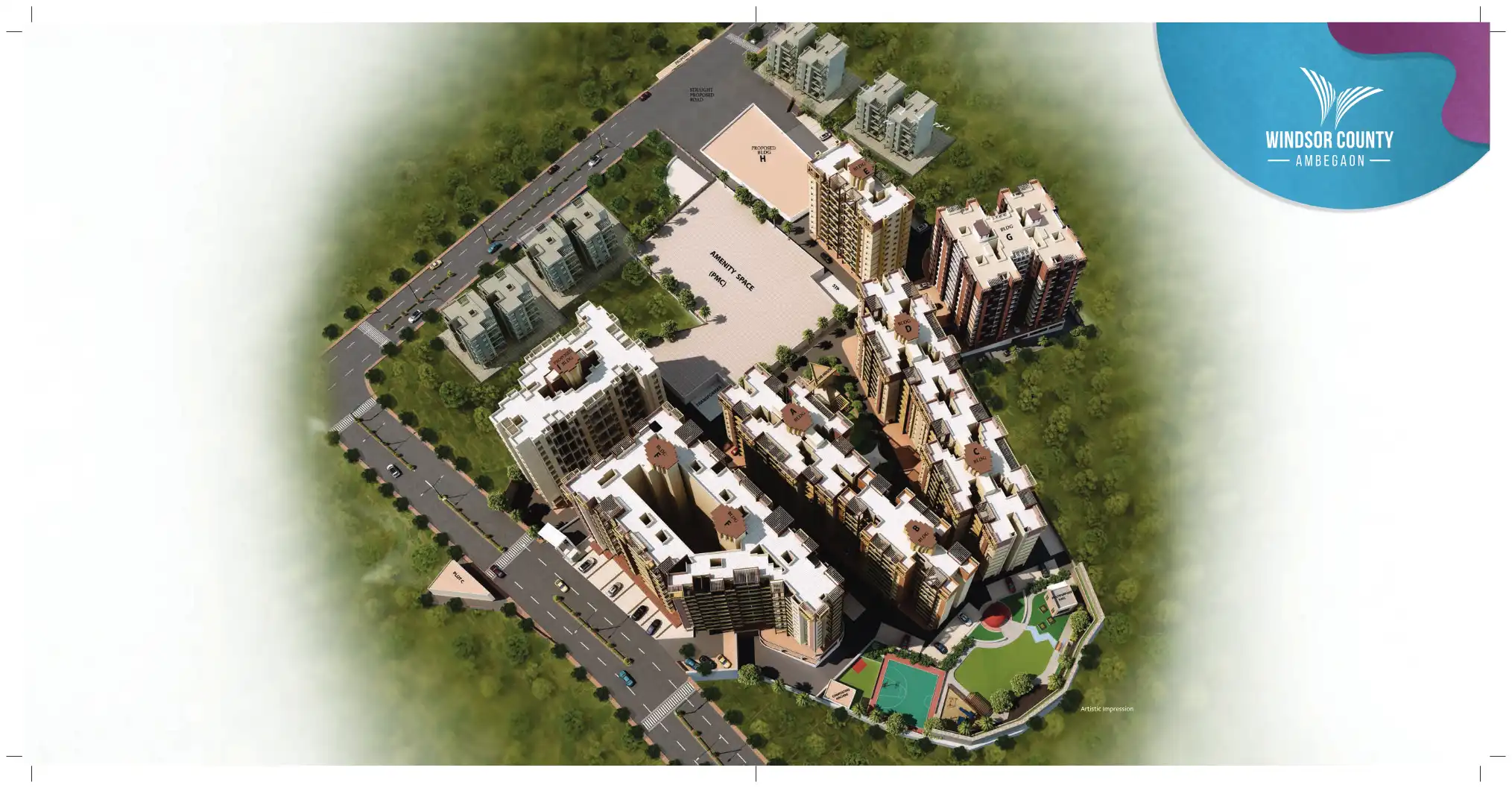 Sun City - Ambegaon Floor Plans & Layout