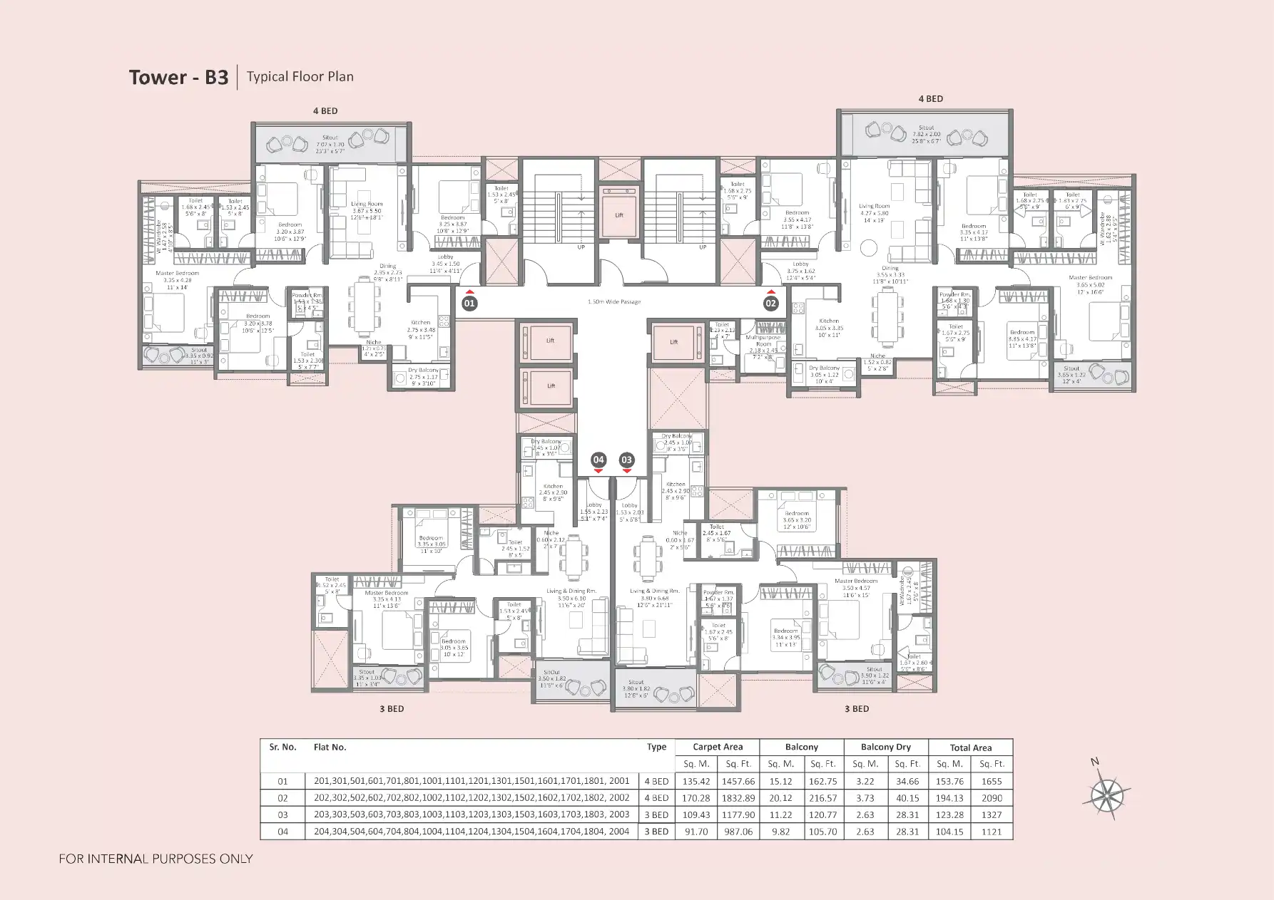 Kohinoor Shangrila Floor Plans & Layout