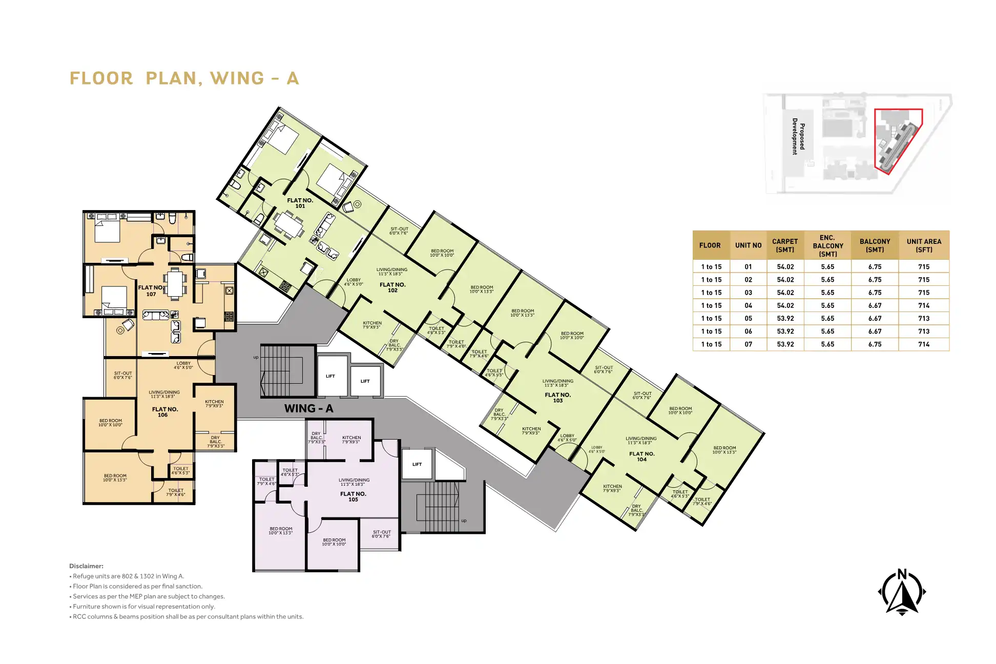 Khush Vista Floor Plans & Layout