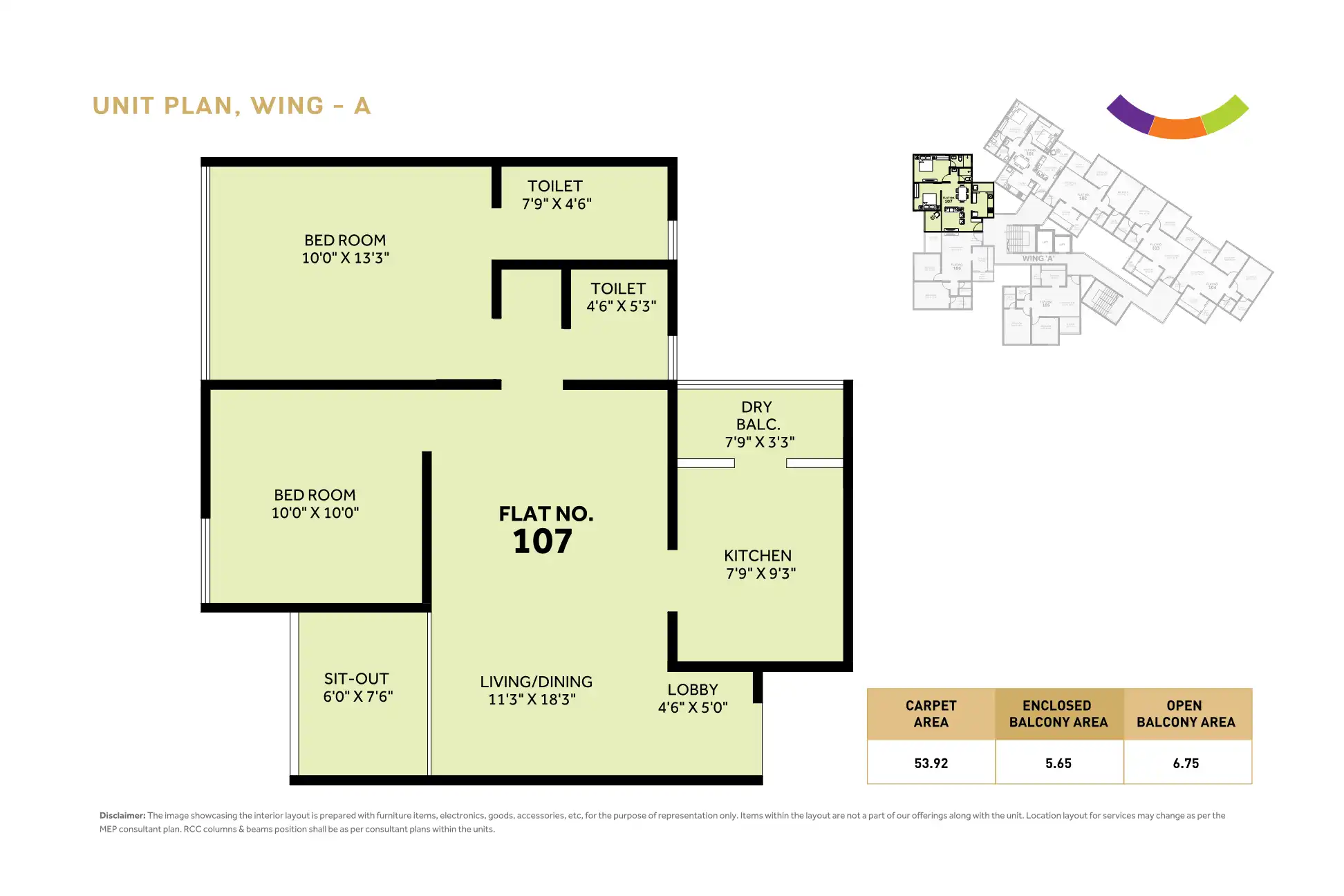 Khush Vista Floor Plans & Layout
