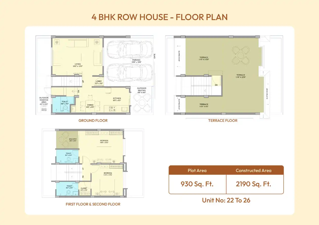 Nirvana Life County Floor Plans & Layout