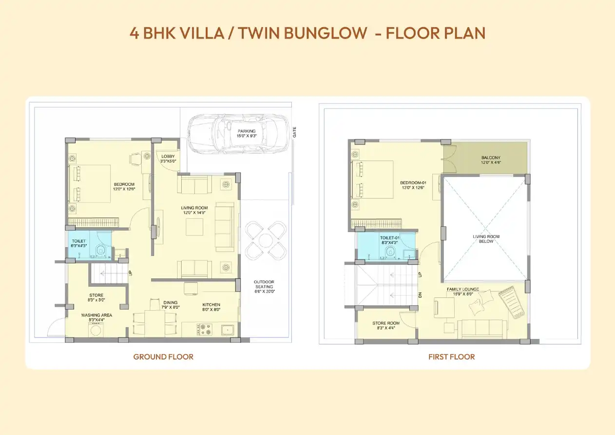 Nirvana Life County Floor Plans & Layout