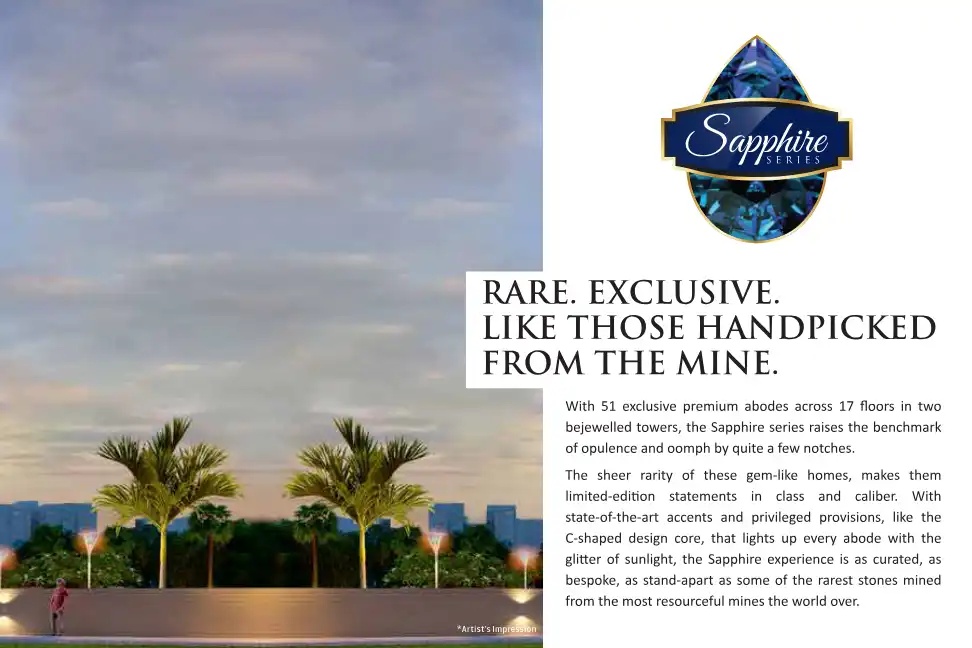 Sapphire Towers 2 Floor Plans & Layout