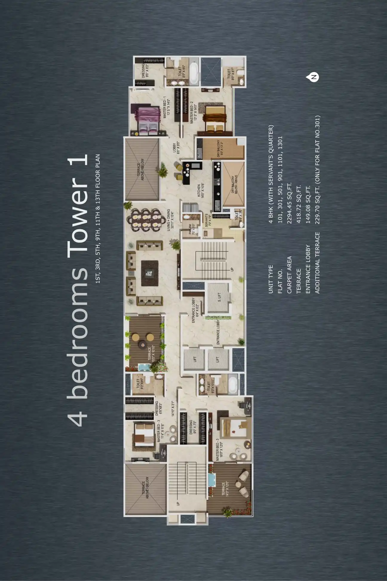 Skyone Floor Plans & Layout
