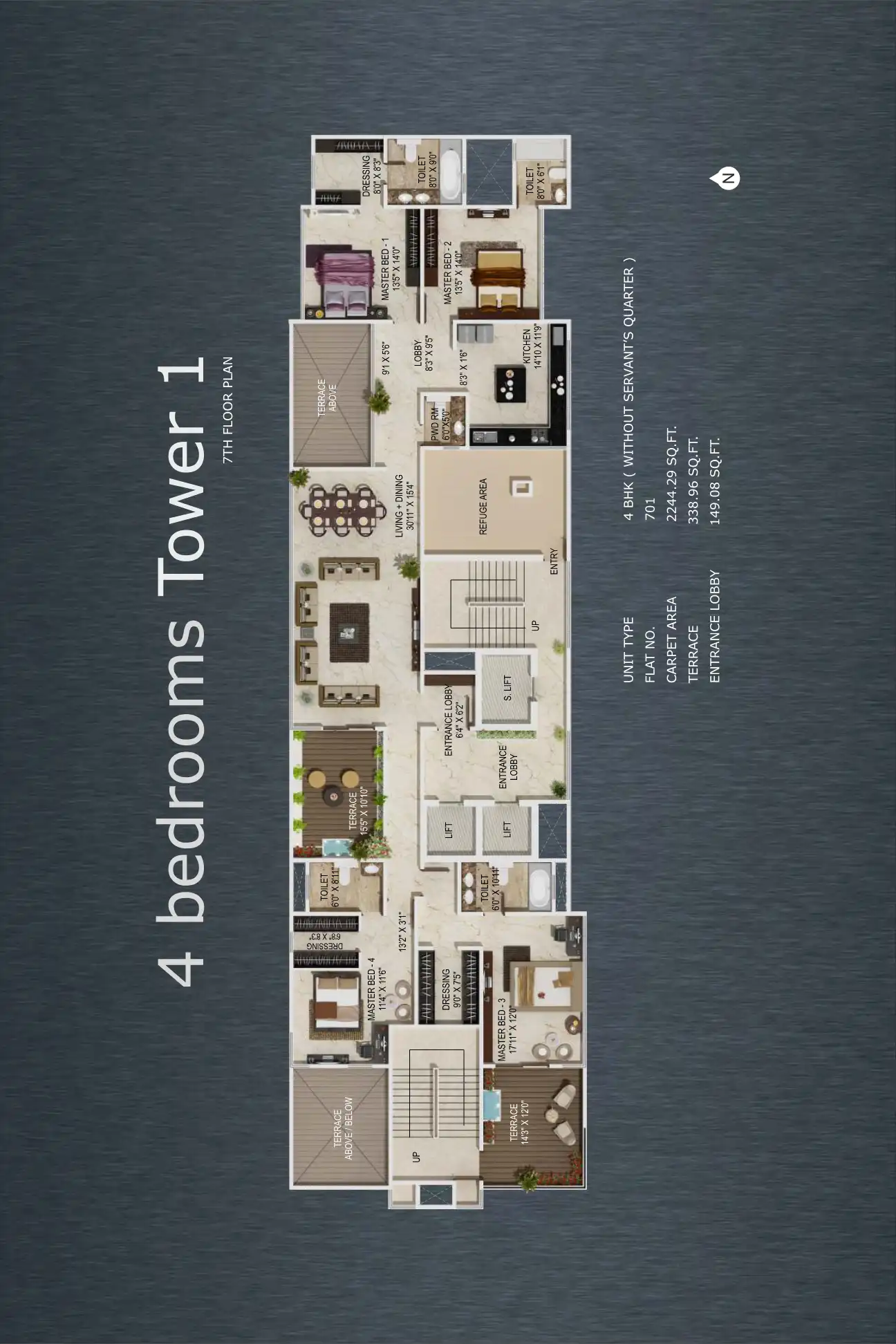 Skyone Floor Plans & Layout