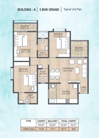 Mangalam Signature Floor Plans & Layout