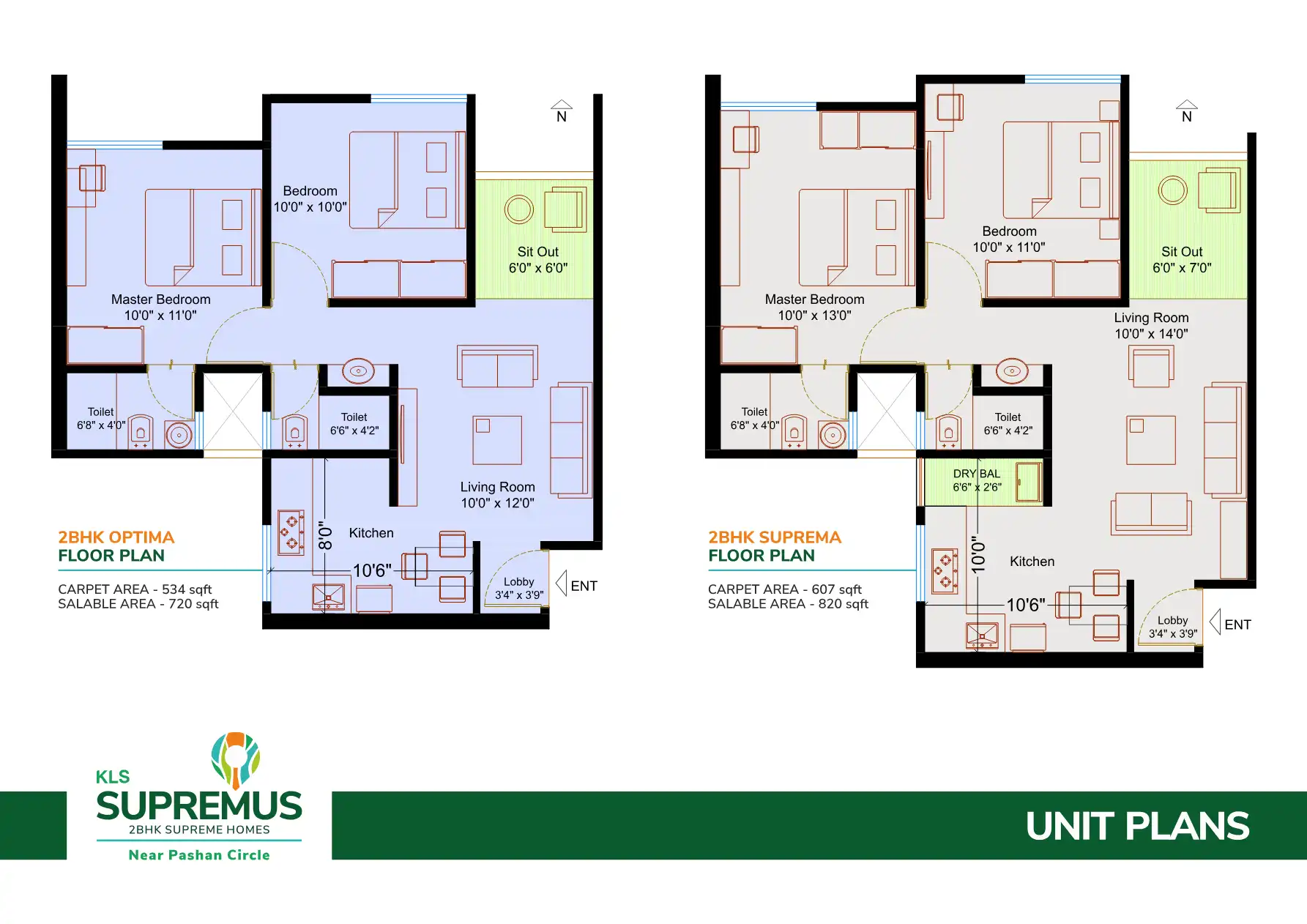 Kls Supremus Floor Plans & Layout