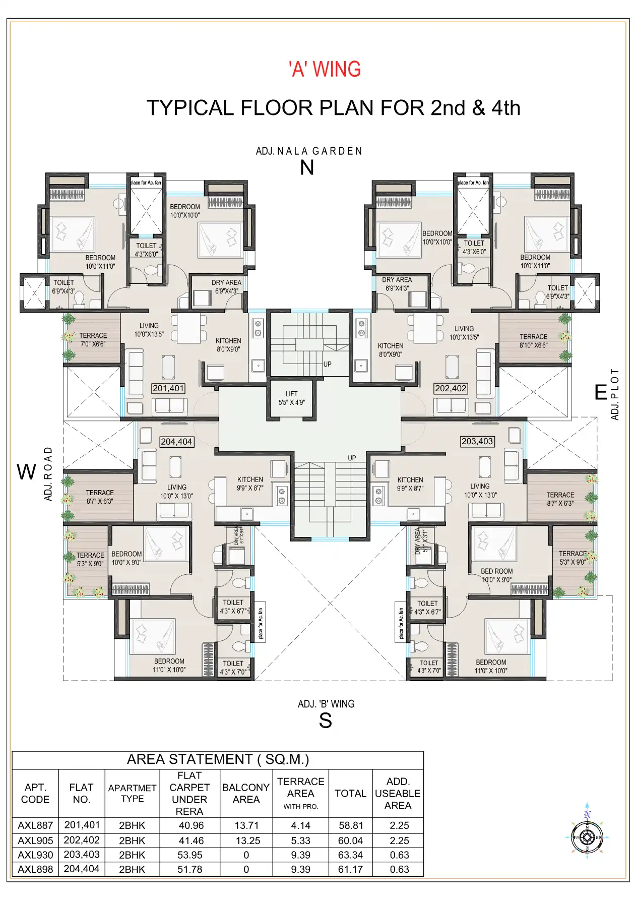 Pooja Apartment Condominium Floor Plans & Layout