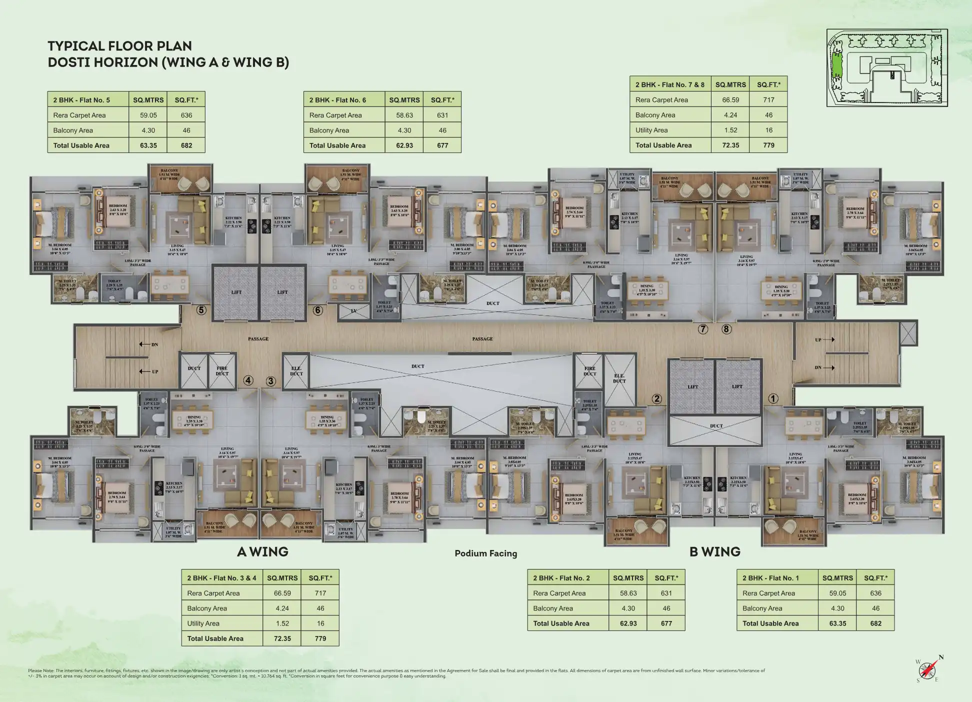 Greenscapes Floor Plans & Layout