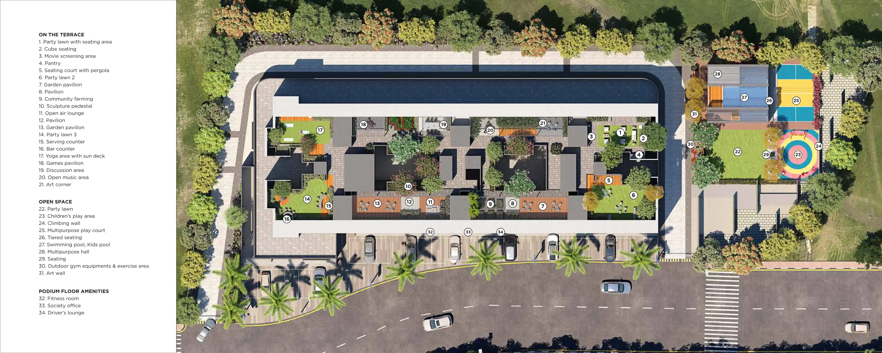 M J Opera Floor Plans & Layout