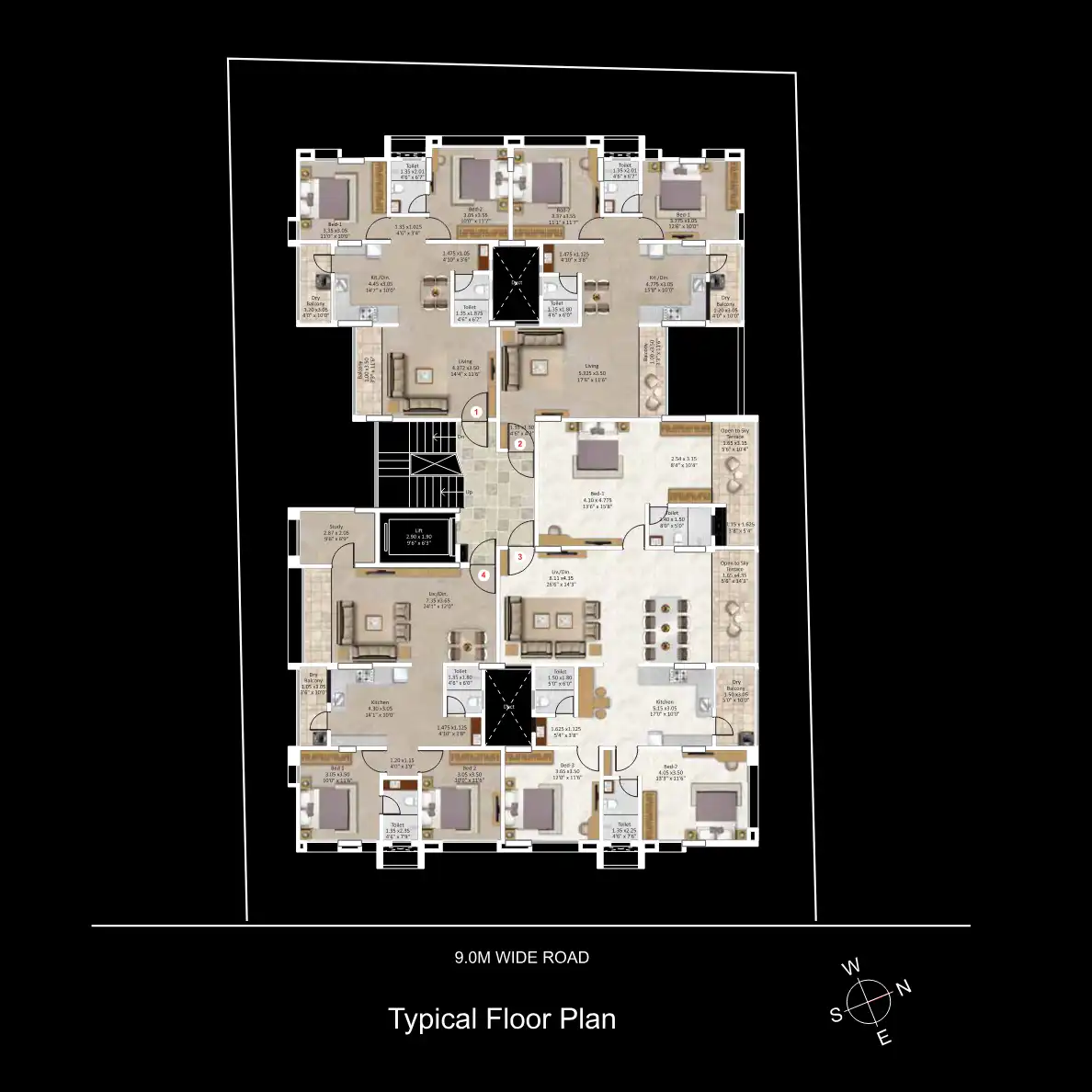 Prabhakar Smruti Floor Plans & Layout