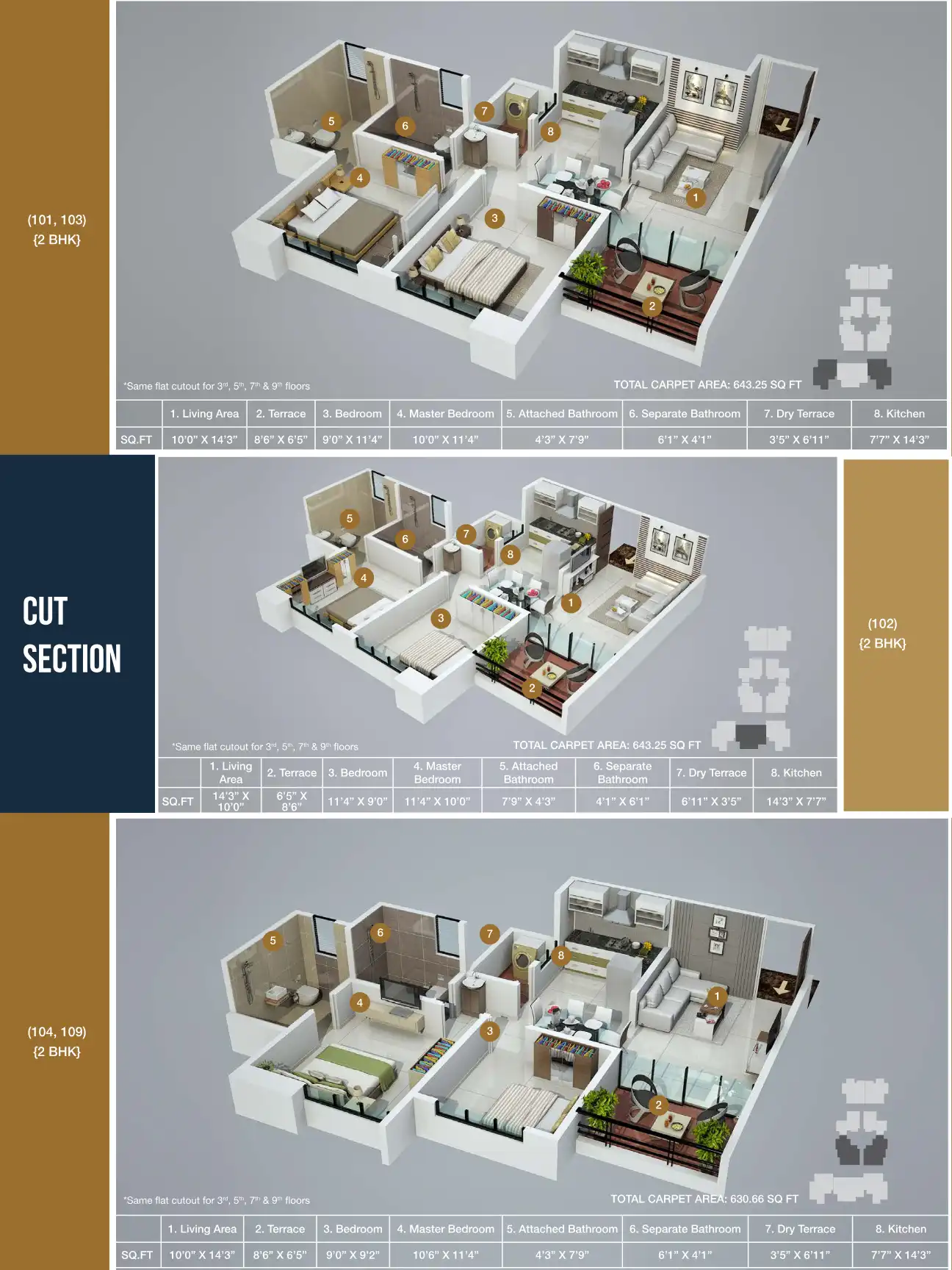 Essenciya Floor Plans & Layout