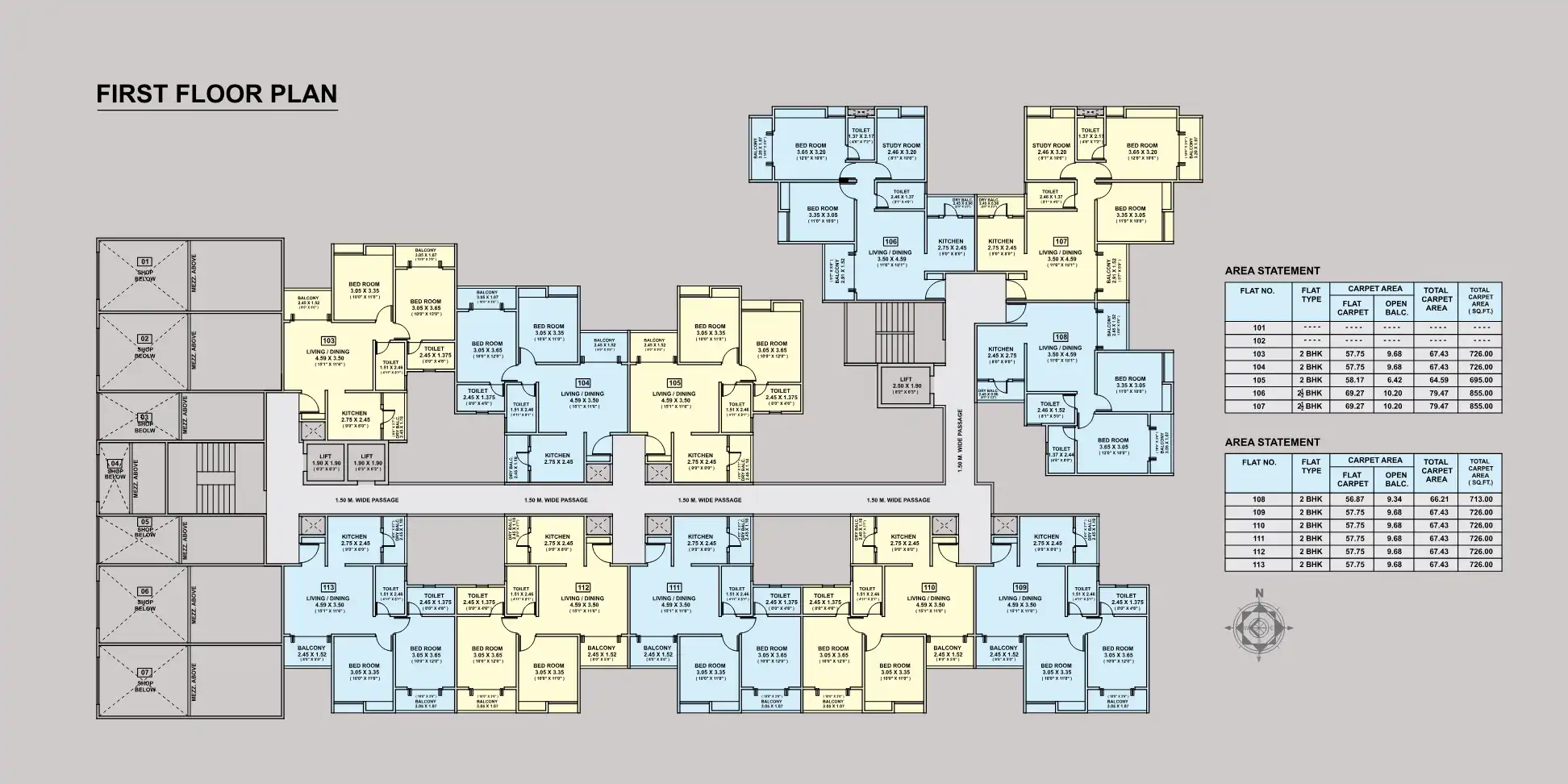 United Athashri Floor Plans & Layout