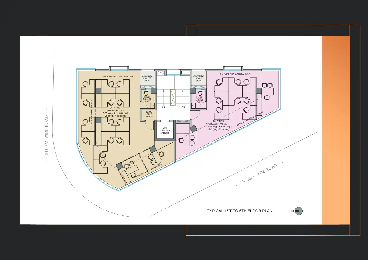 Haute Capital Floor Plans & Layout
