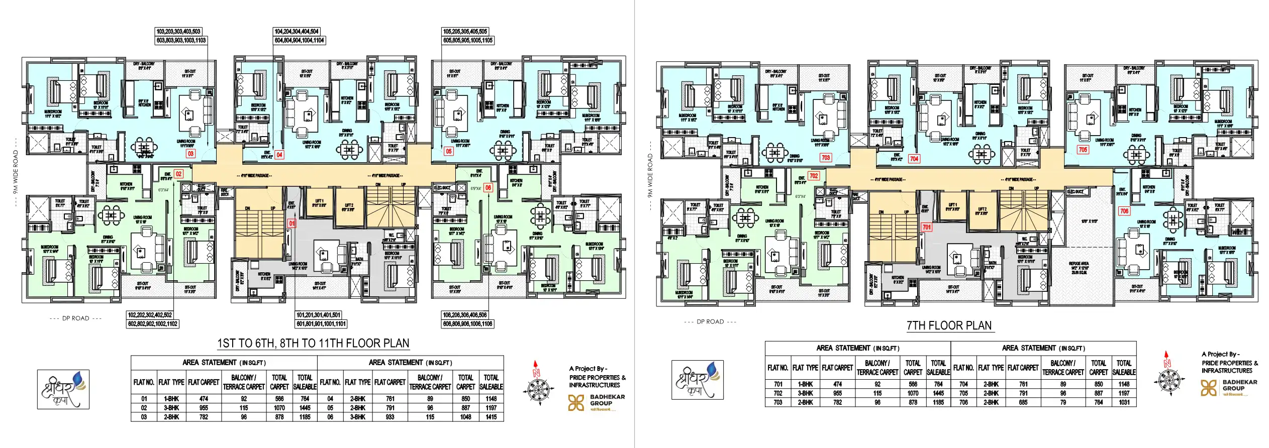 Shridharkrupa Floor Plans & Layout