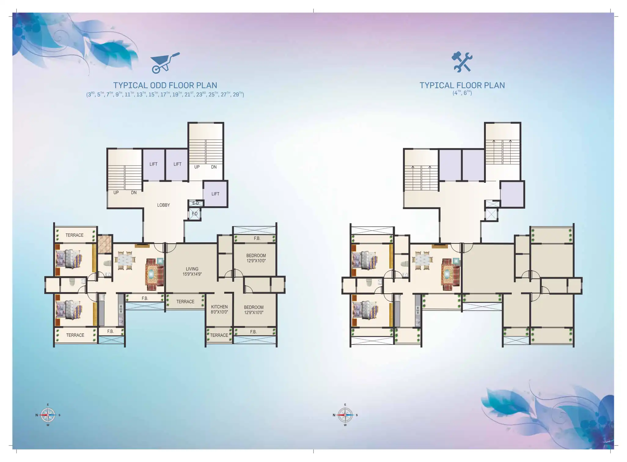 Balaji Heights Floor Plans & Layout