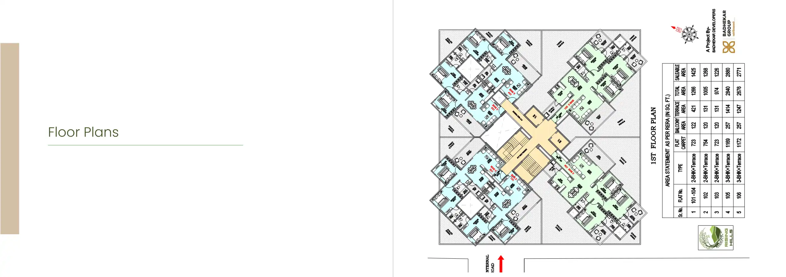 Rising Hills Floor Plans & Layout