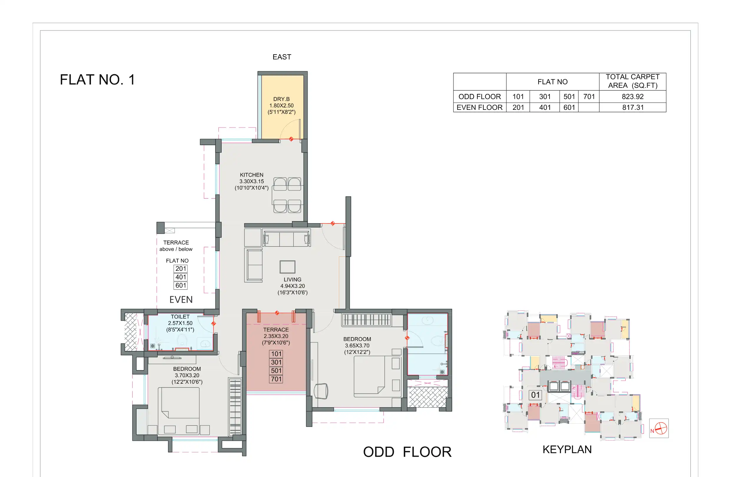 Ratanraj Floor Plans & Layout