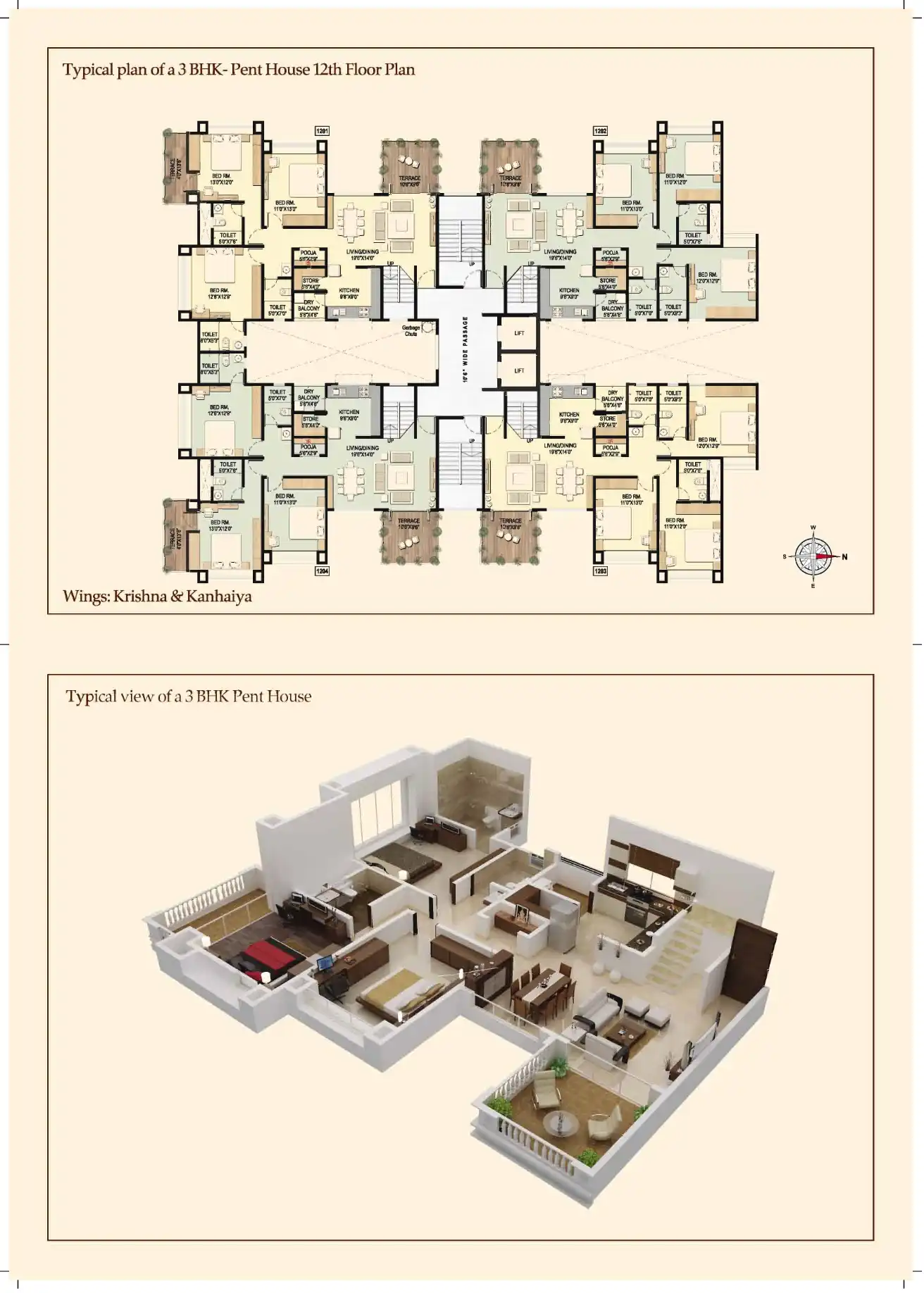 Crystal Vrindavan Floor Plans & Layout
