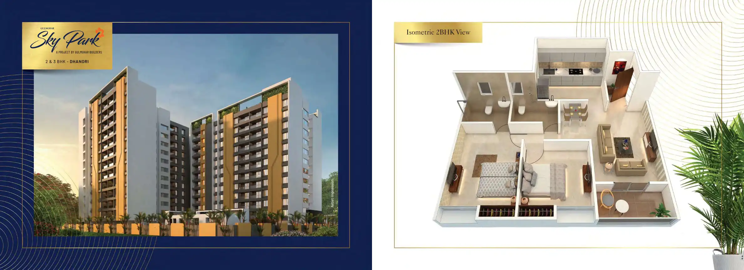 Gulmohar Skypark Floor Plans & Layout