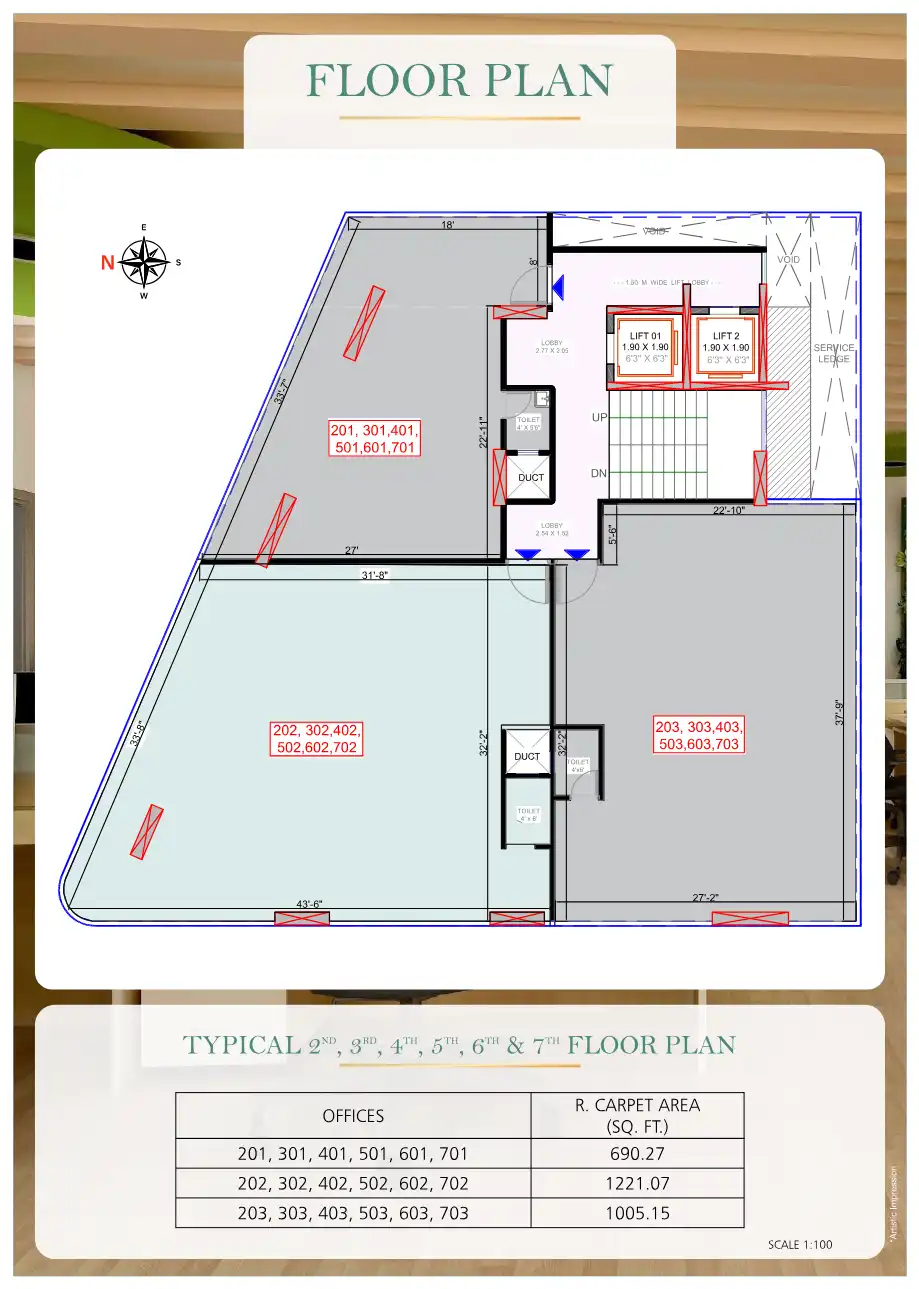 Alpha C Floor Plans & Layout