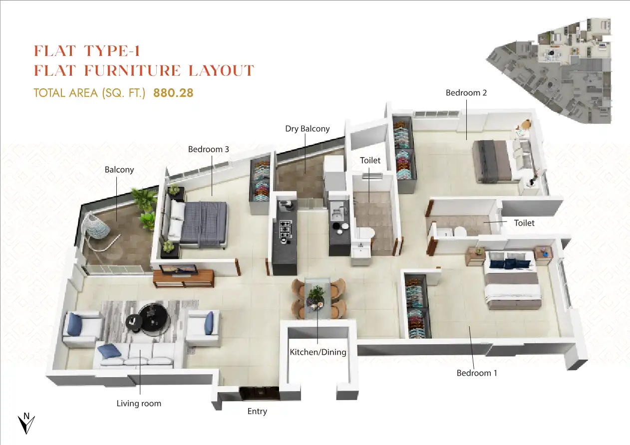 Vasantshree Floor Plans & Layout