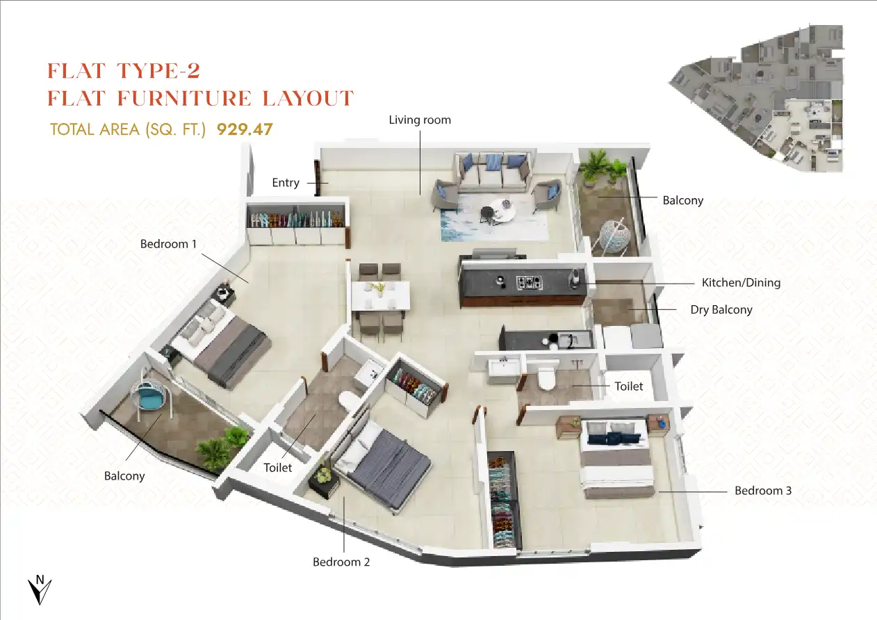 Vasantshree Floor Plans & Layout