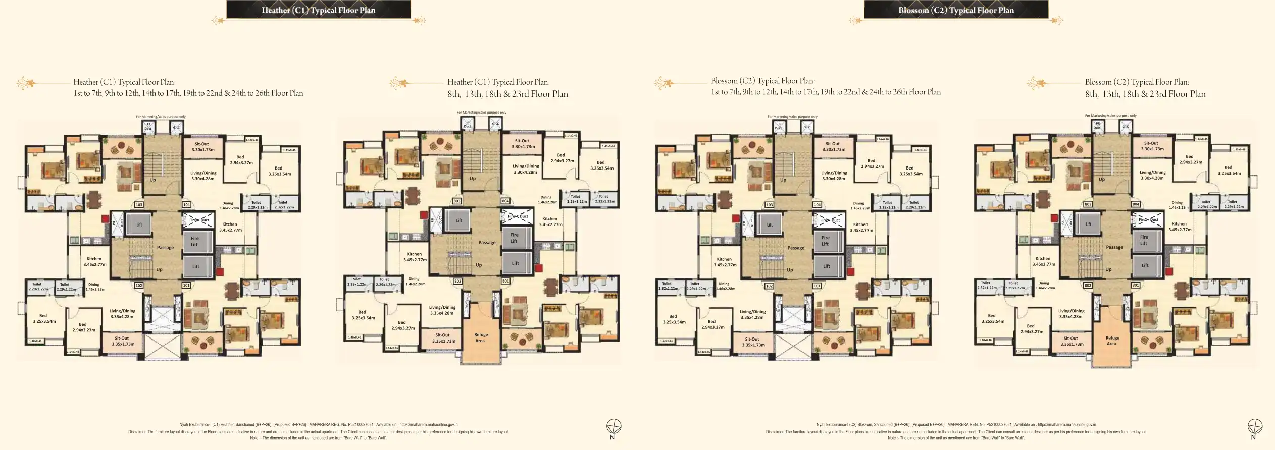 Nyati Exuberance Iii Floor Plans & Layout