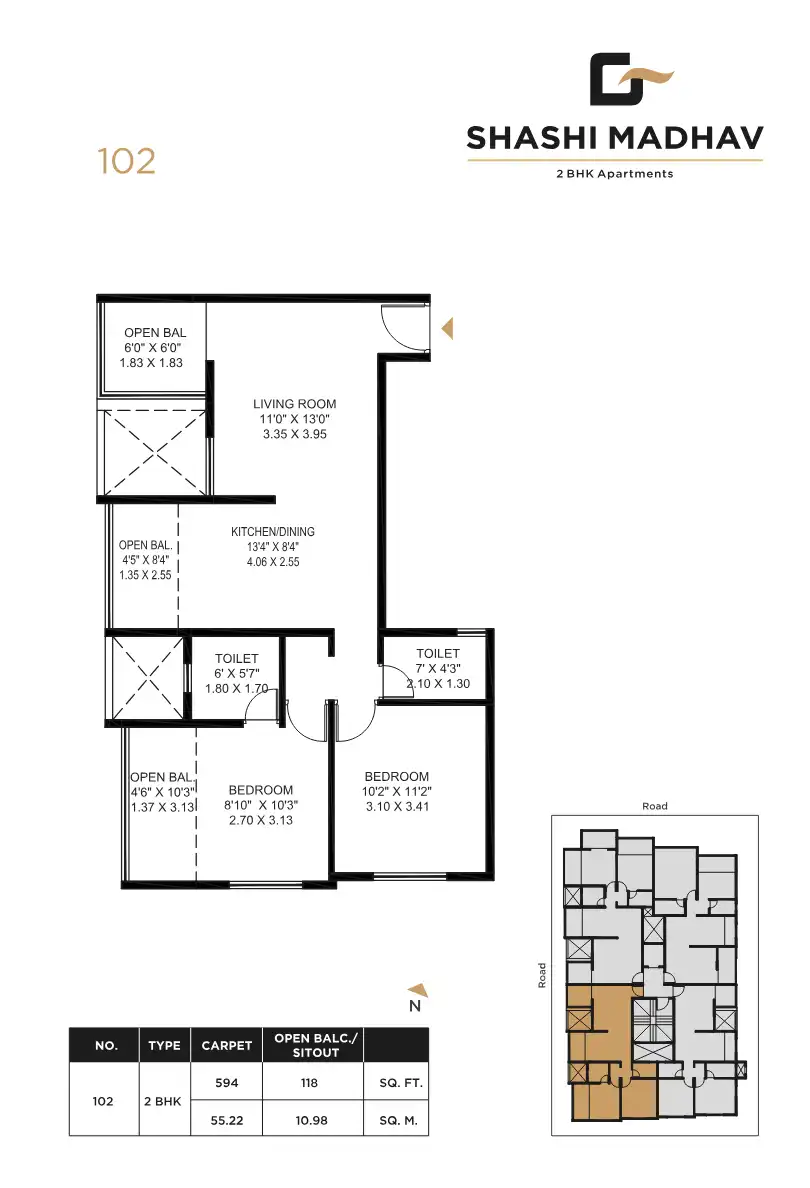 Madhav Park Floor Plans & Layout