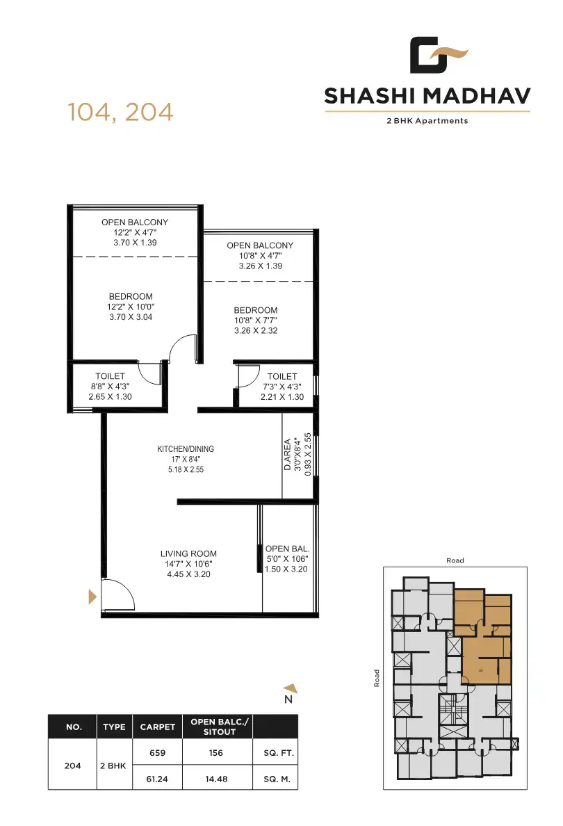 Madhav Park Floor Plans & Layout