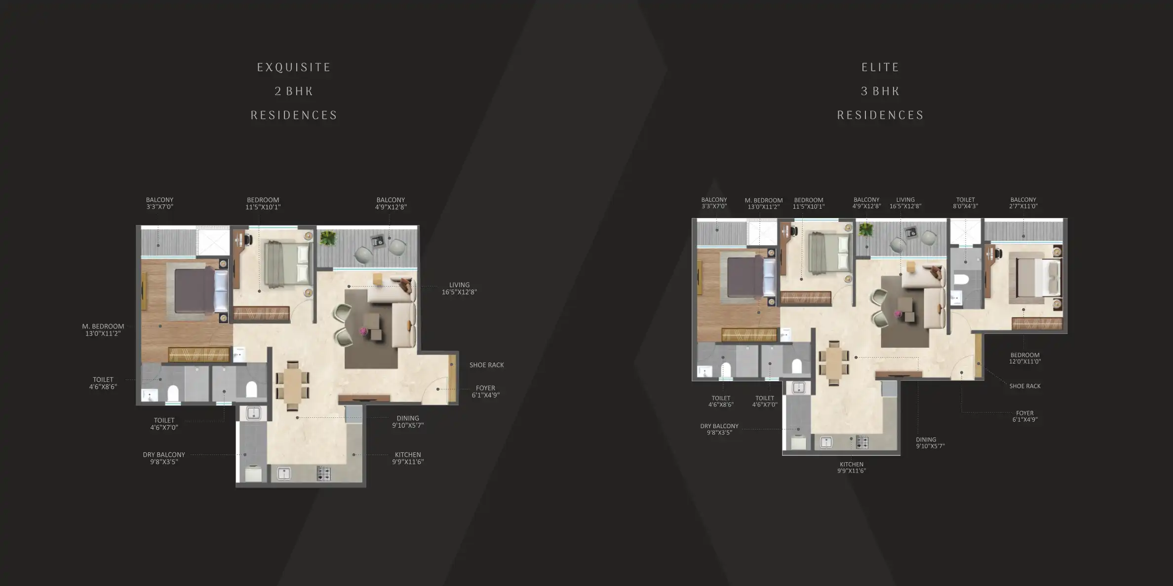 The Silver Altair Floor Plans & Layout